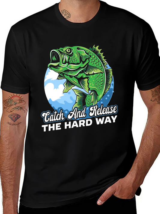 Catch & Release T-Shirt - Fishing Graphic Tee