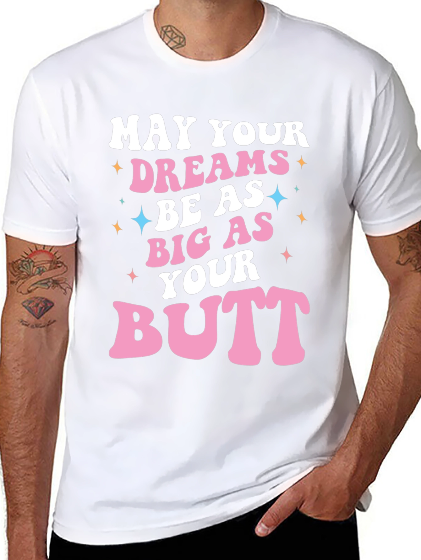 Funny Big As Your Butt Graphic Tee