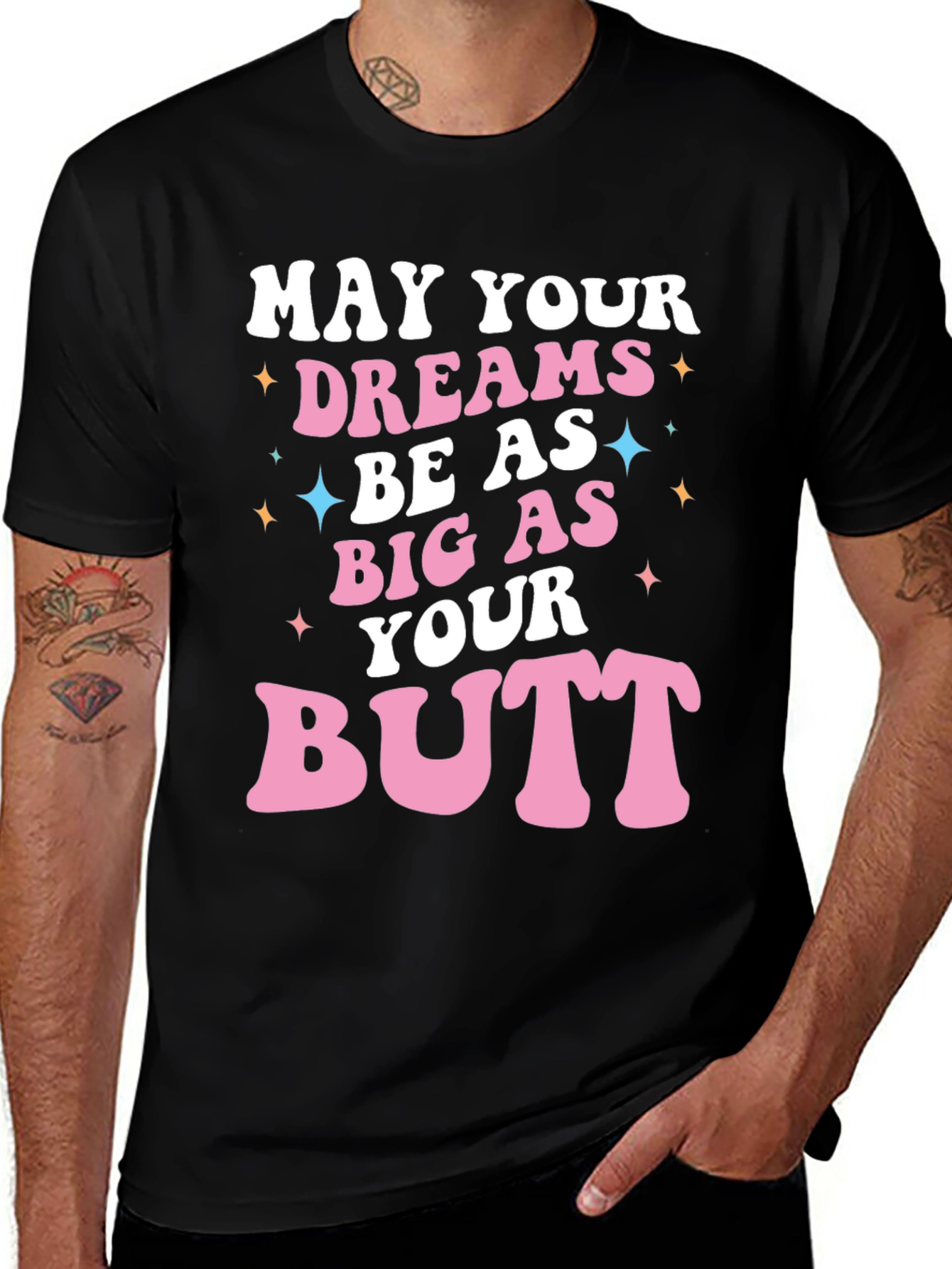 Funny Big As Your Butt Graphic Tee