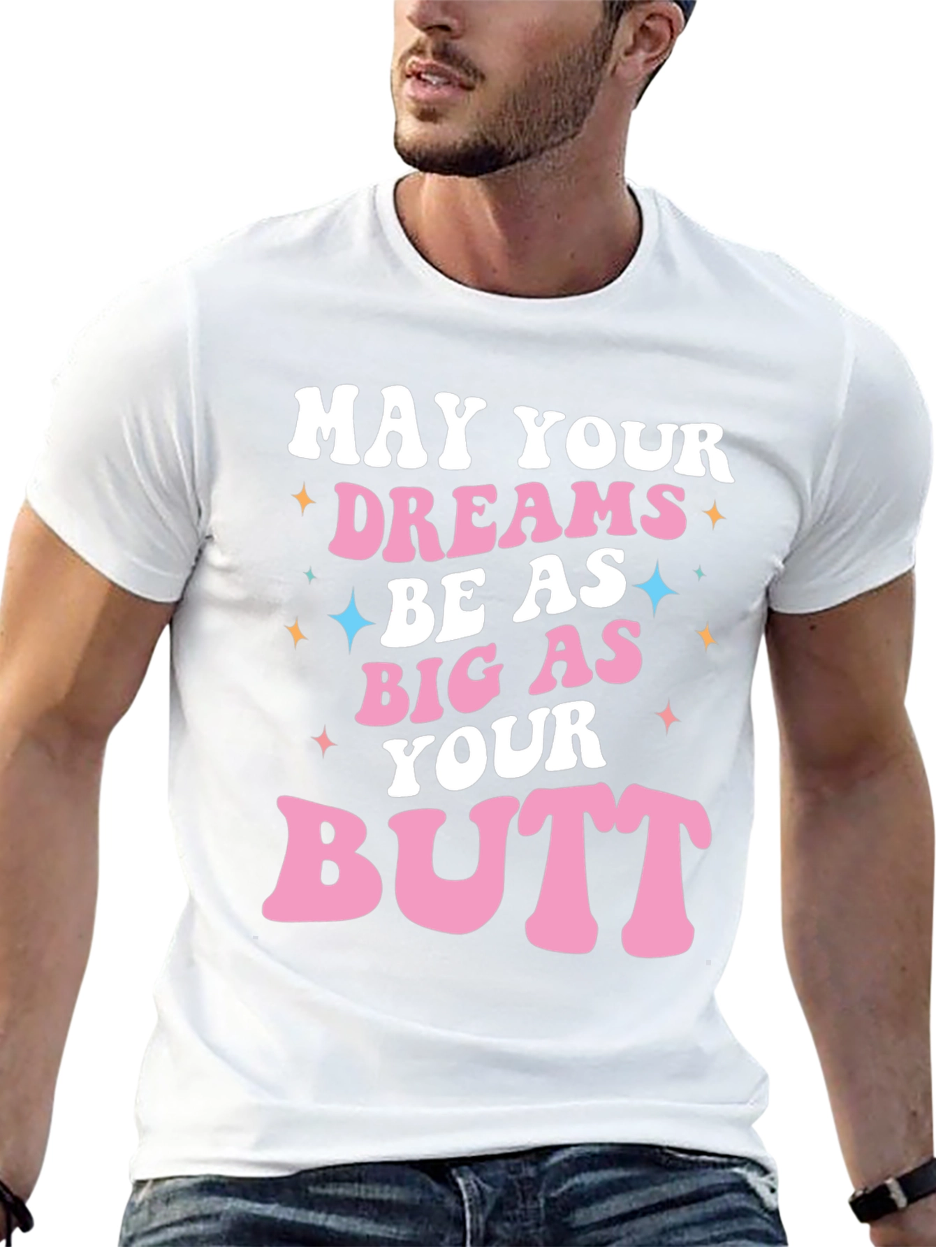 Funny Big As Your Butt Graphic Tee