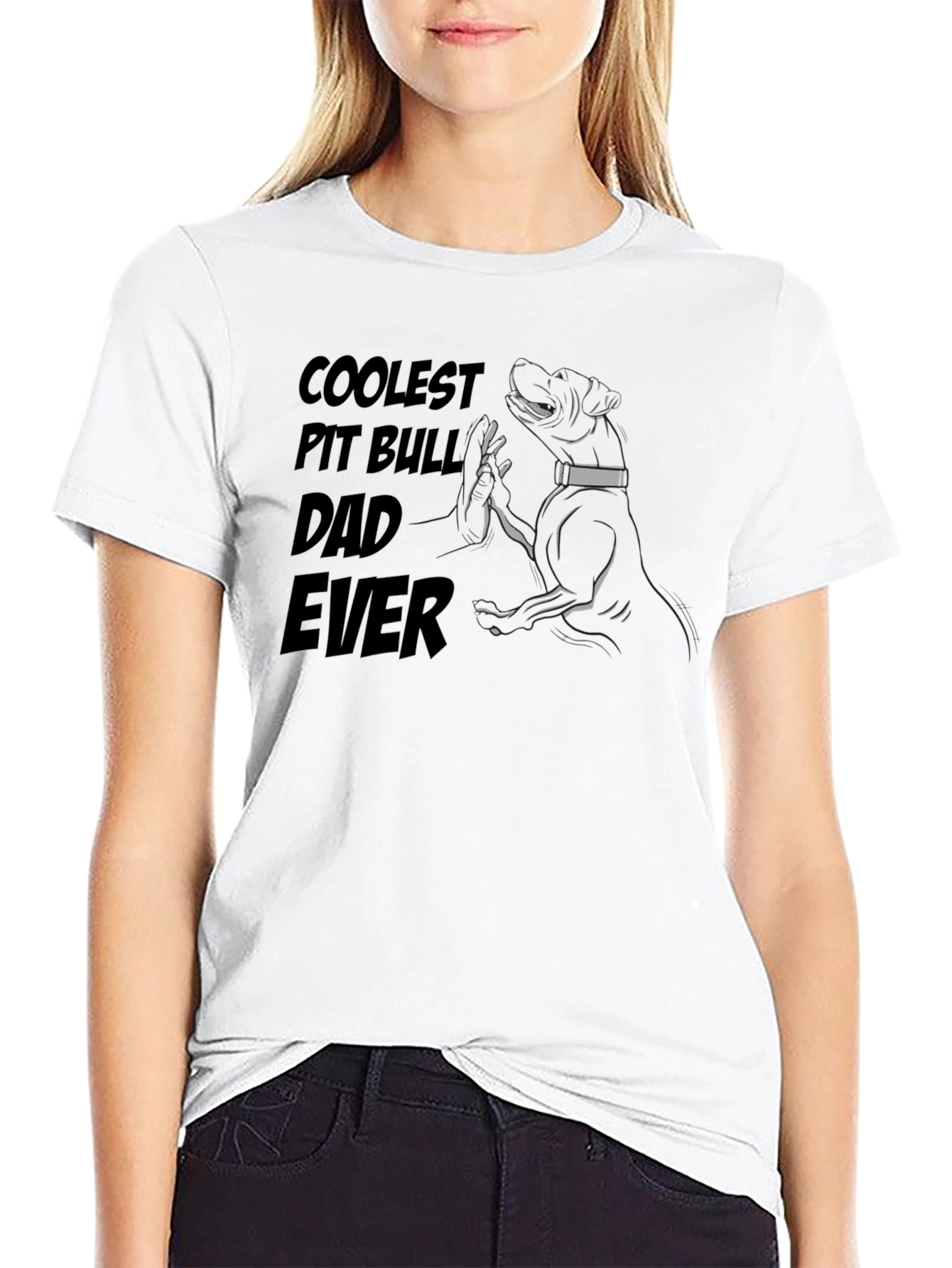 Coolest Pit Bull Dad Ever T-Shirt
