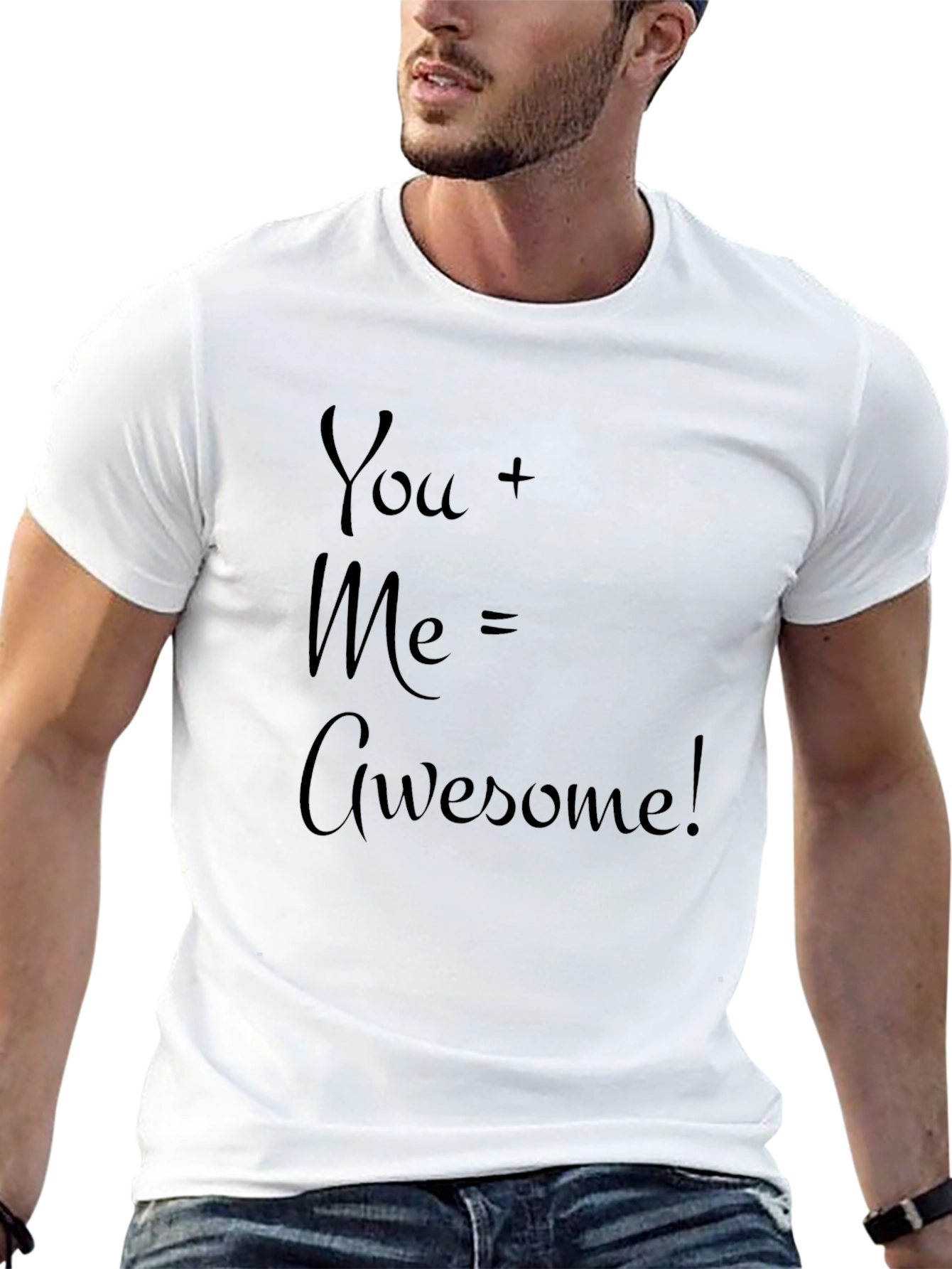 You + Me = Awesome! Graphic Tee
