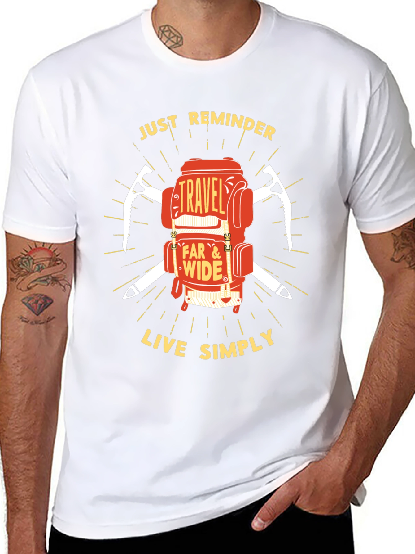 Travel Far & Wide Graphic Tee - Adventure Awaits!