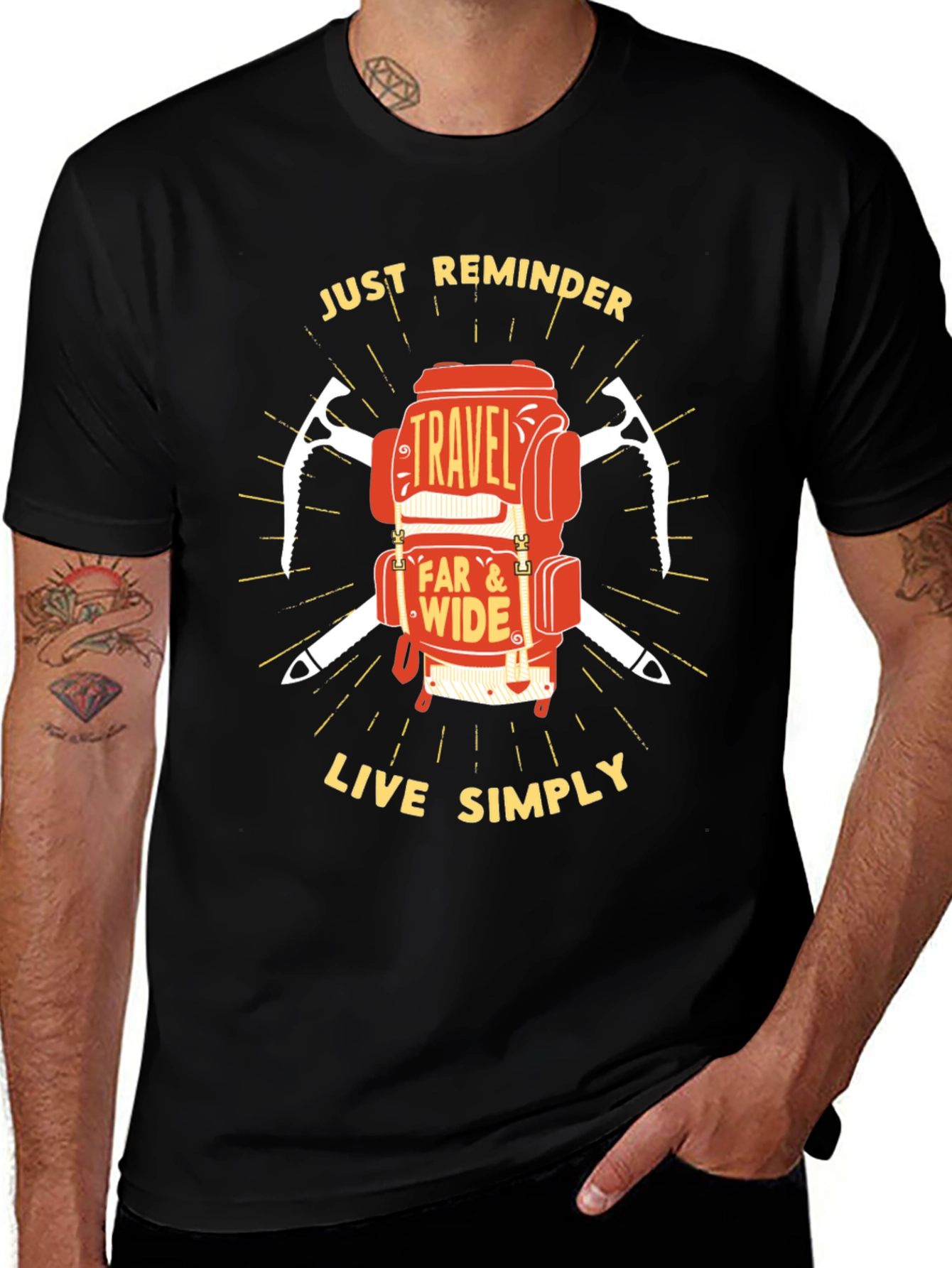 Travel Far & Wide Graphic Tee - Adventure Awaits!