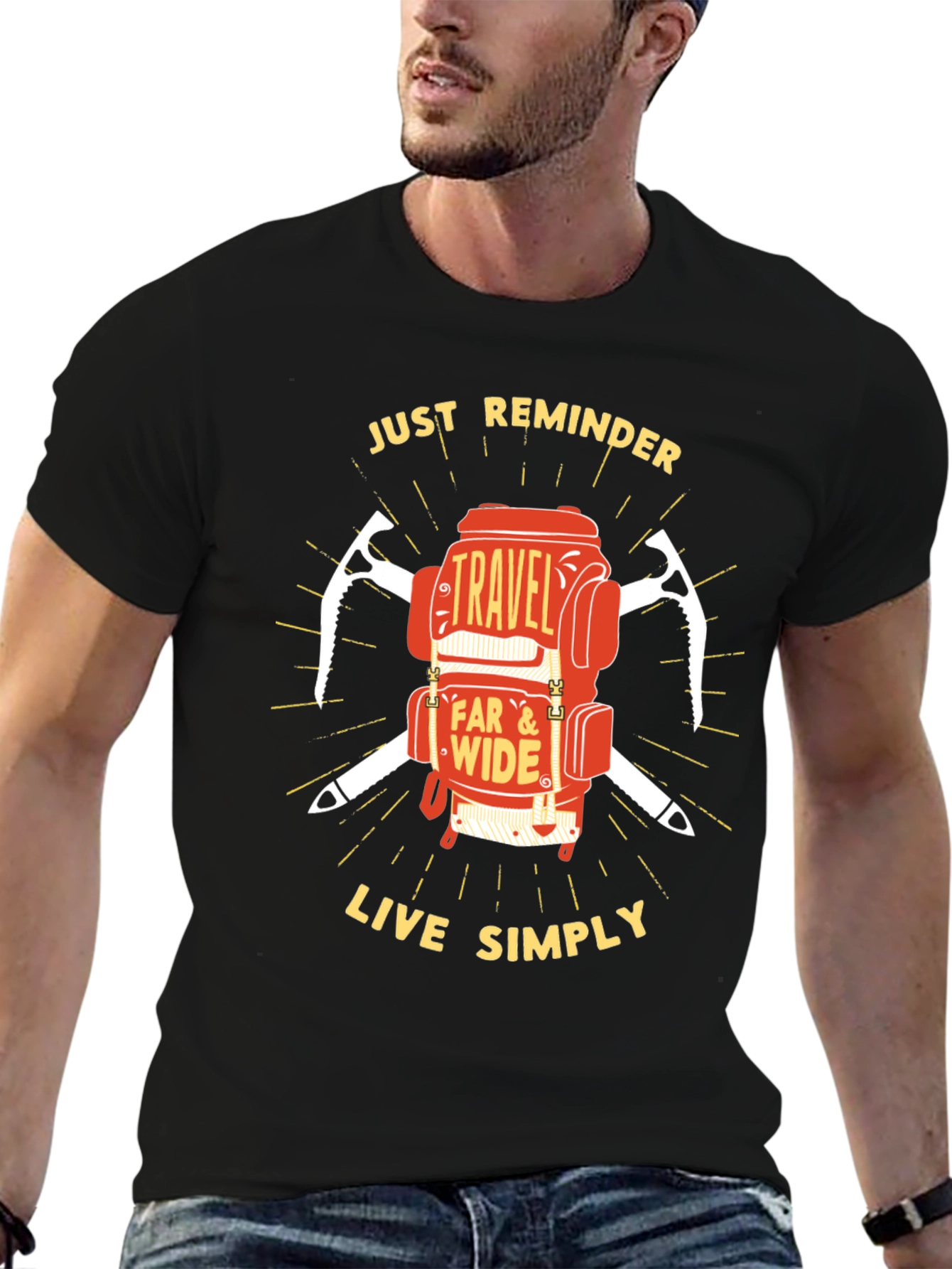 Travel Far & Wide Graphic Tee - Adventure Awaits!