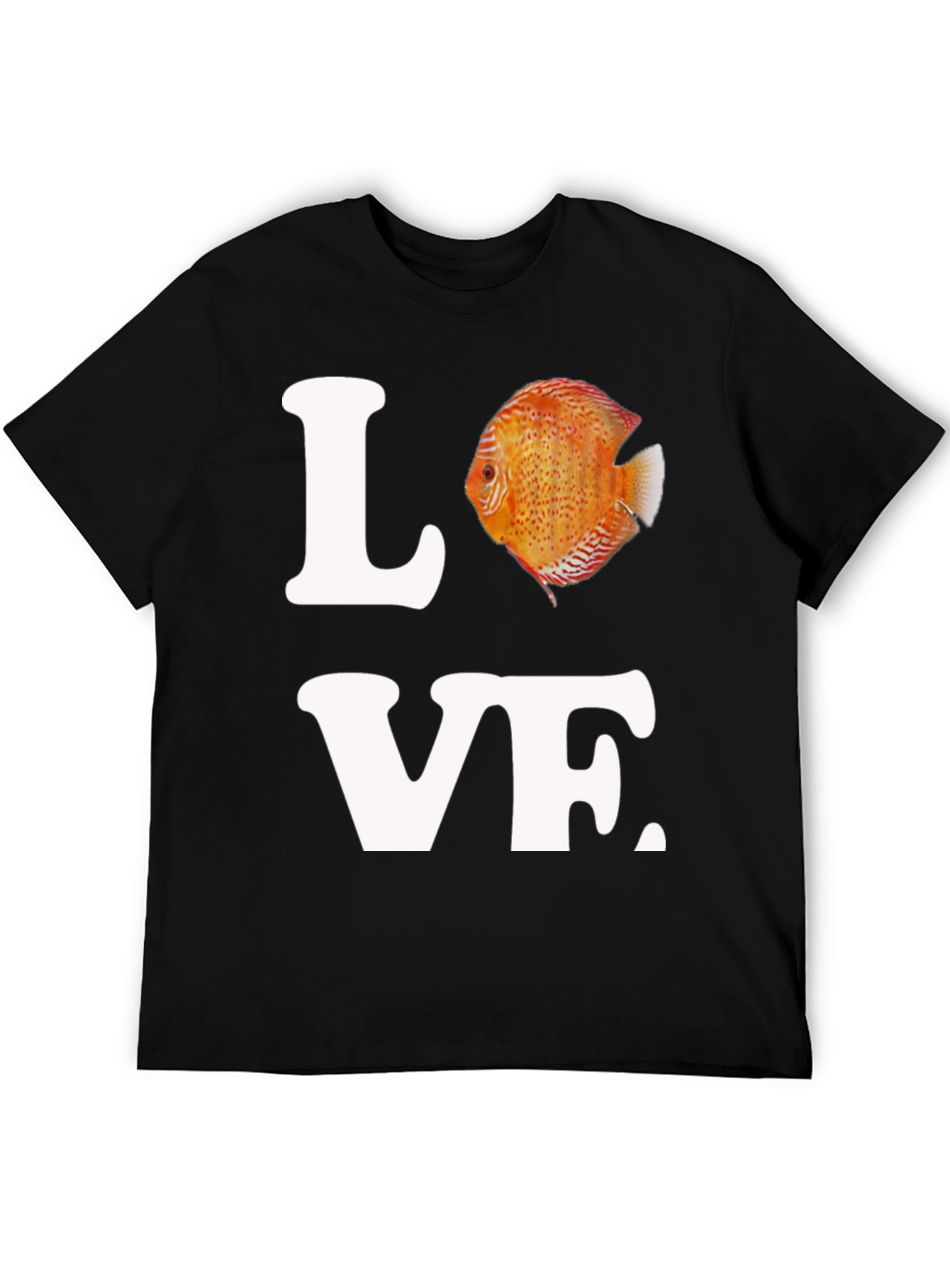 Love Discus Fish Graphic T-Shirt