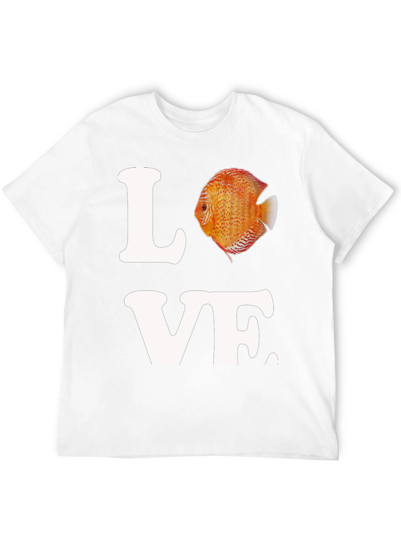 Love Discus Fish Graphic T-Shirt