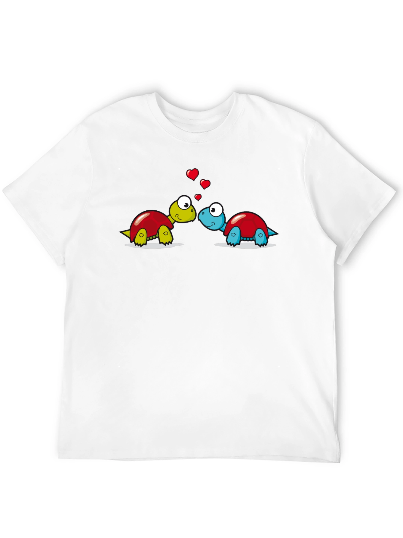 Cute Turtle Love Graphic T-Shirt