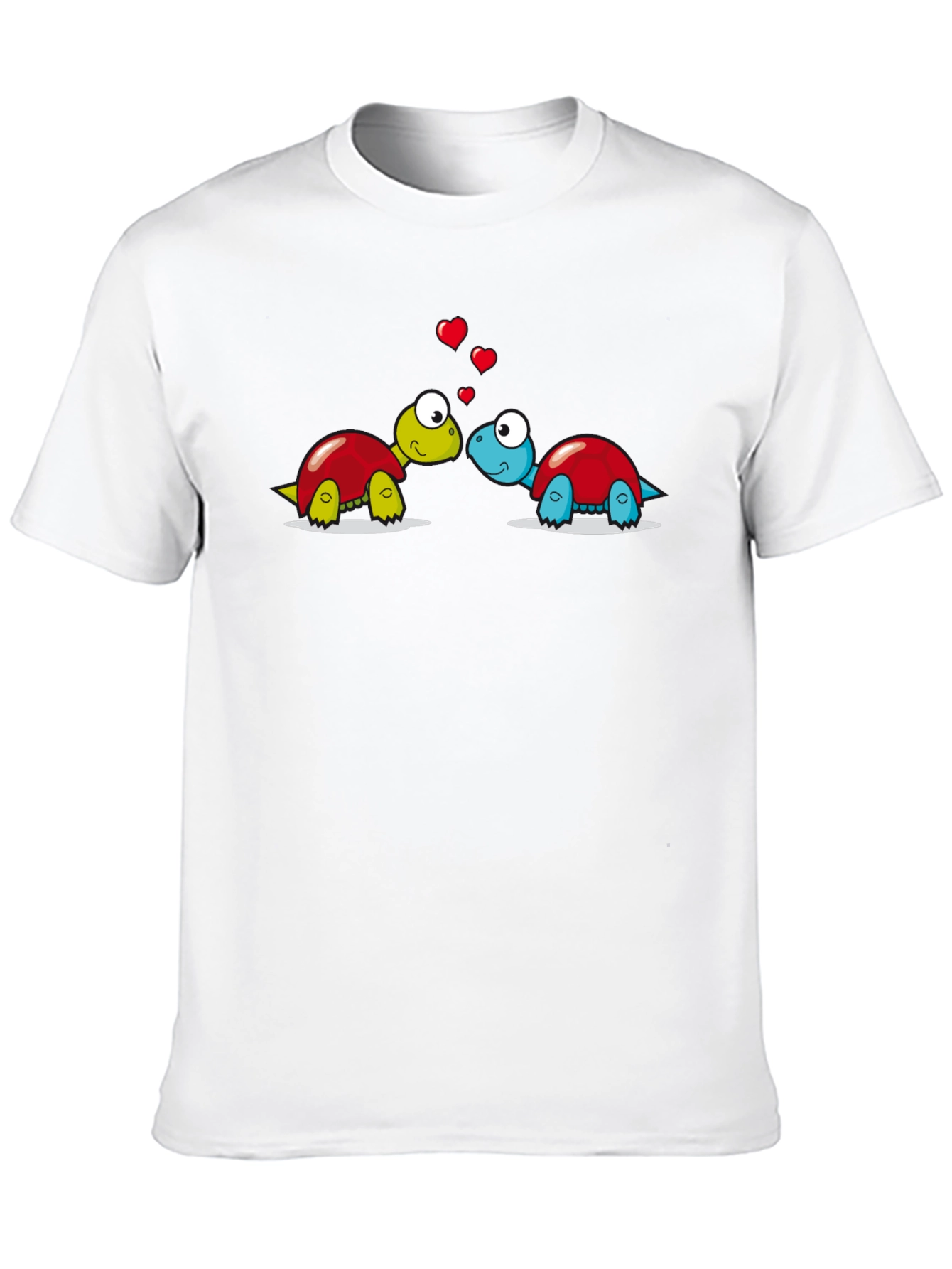 Cute Turtle Love Graphic T-Shirt