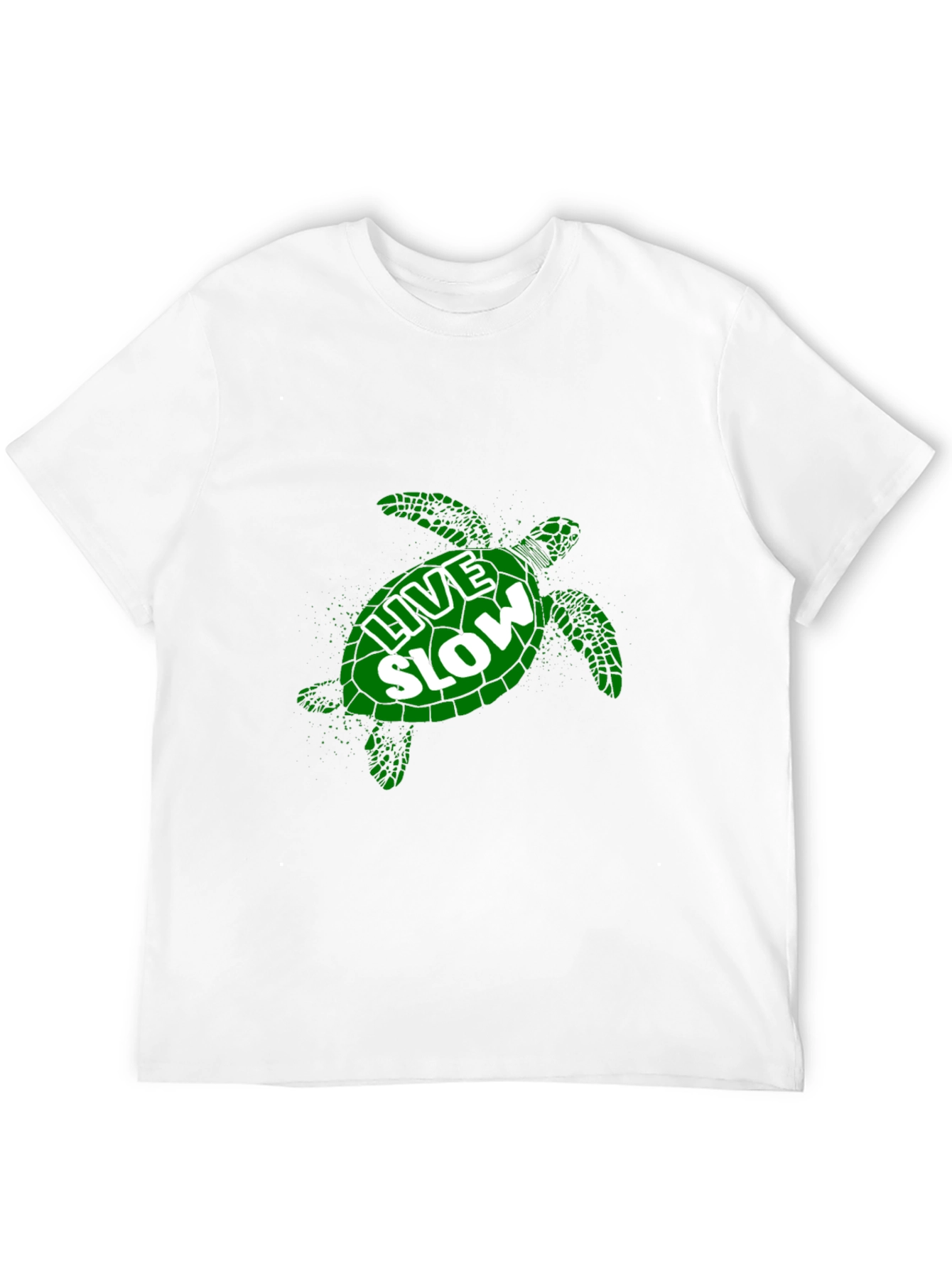 Live Slow Turtle Graphic Tee