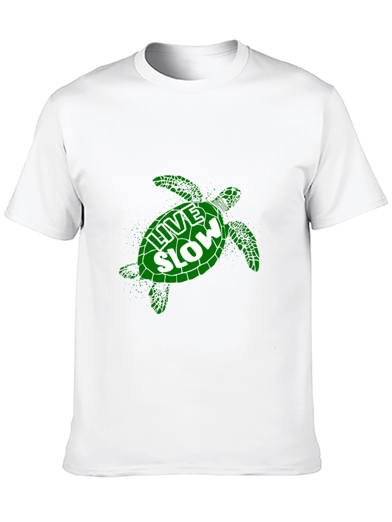 Live Slow Turtle Graphic Tee