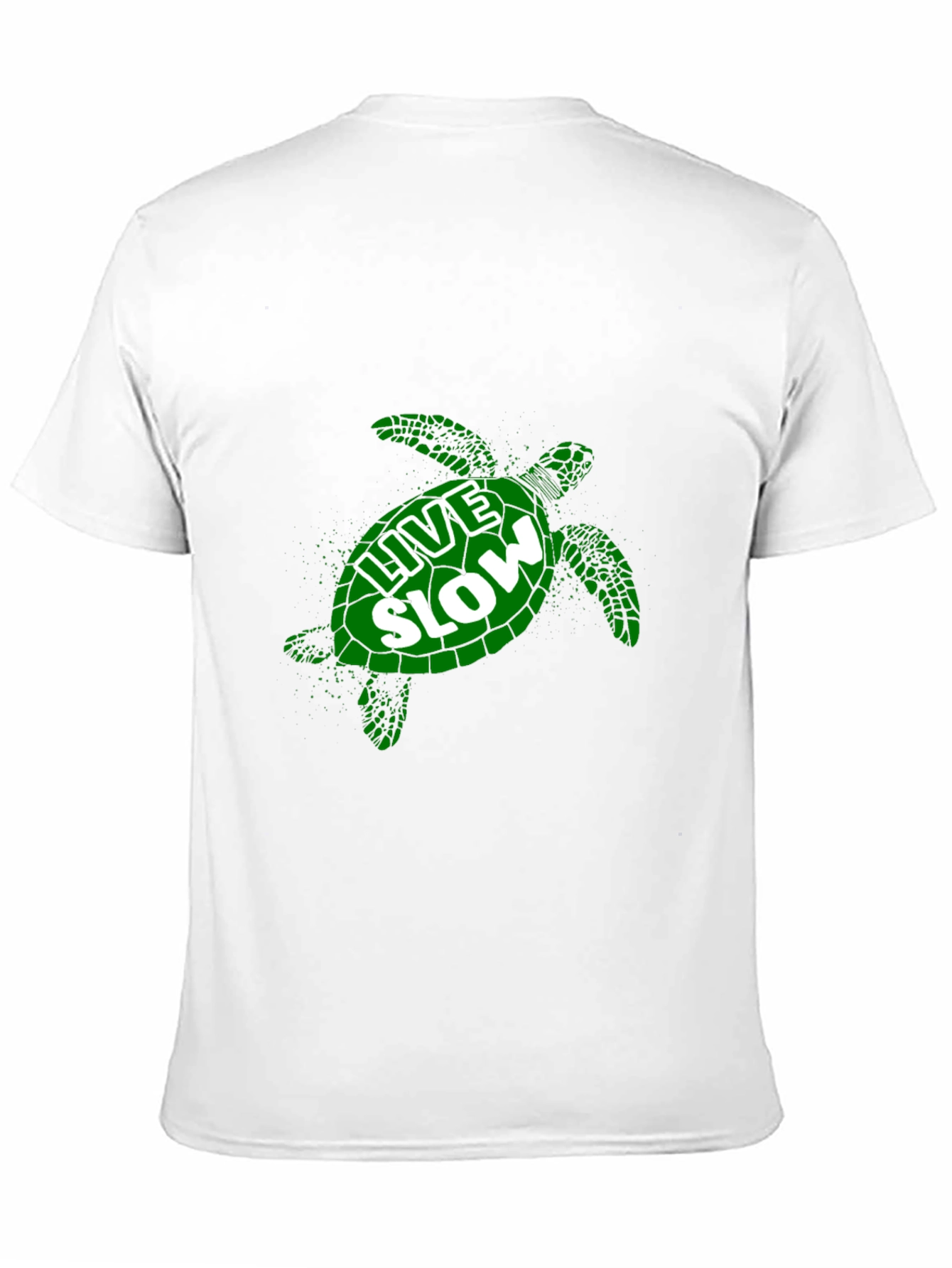 Live Slow Turtle Graphic Tee