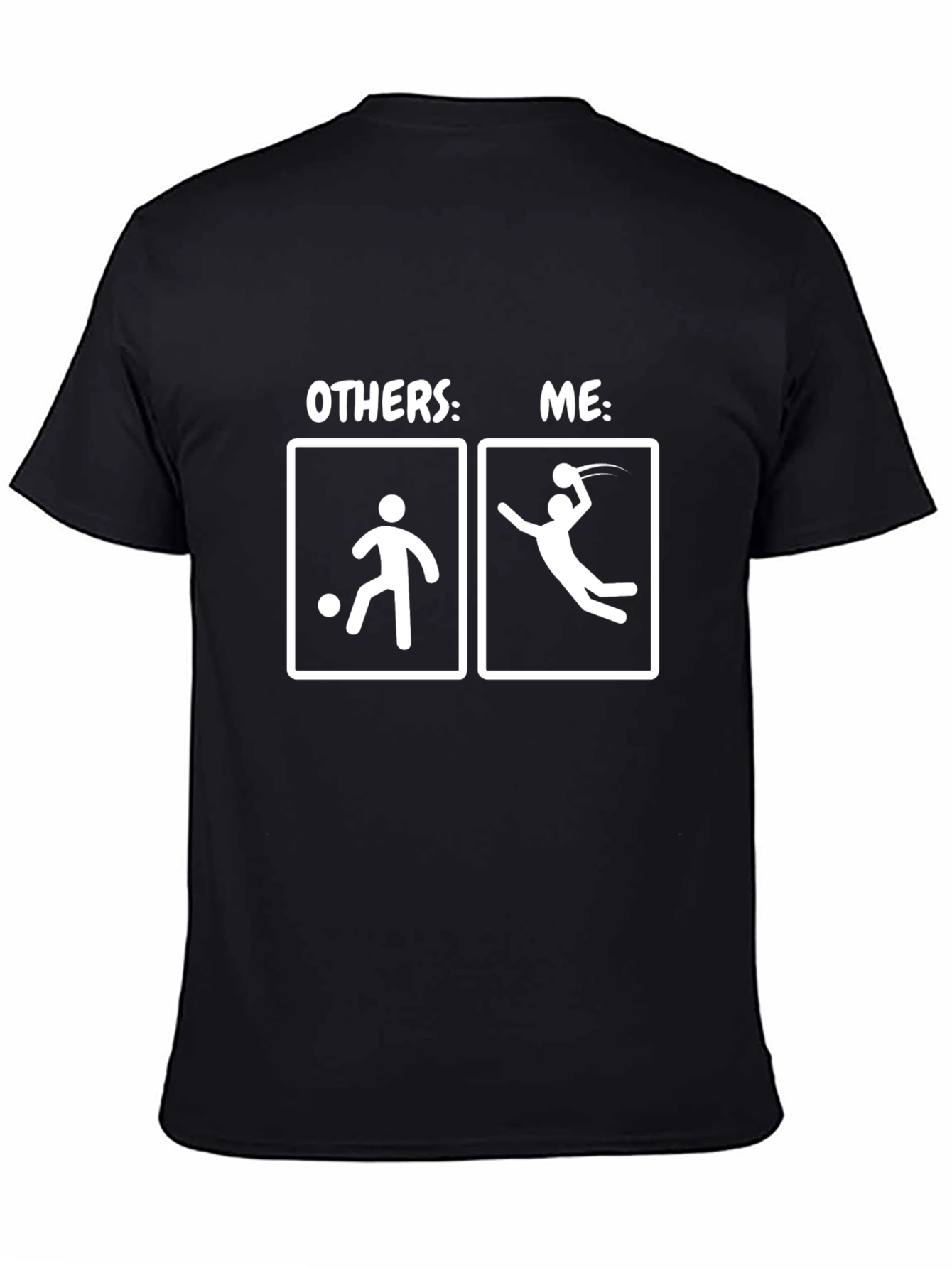 Handball vs Soccer Graphic Tee