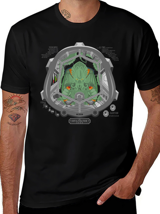 Infiltrator 3000 T-Shirt - Unique Graphic Tee