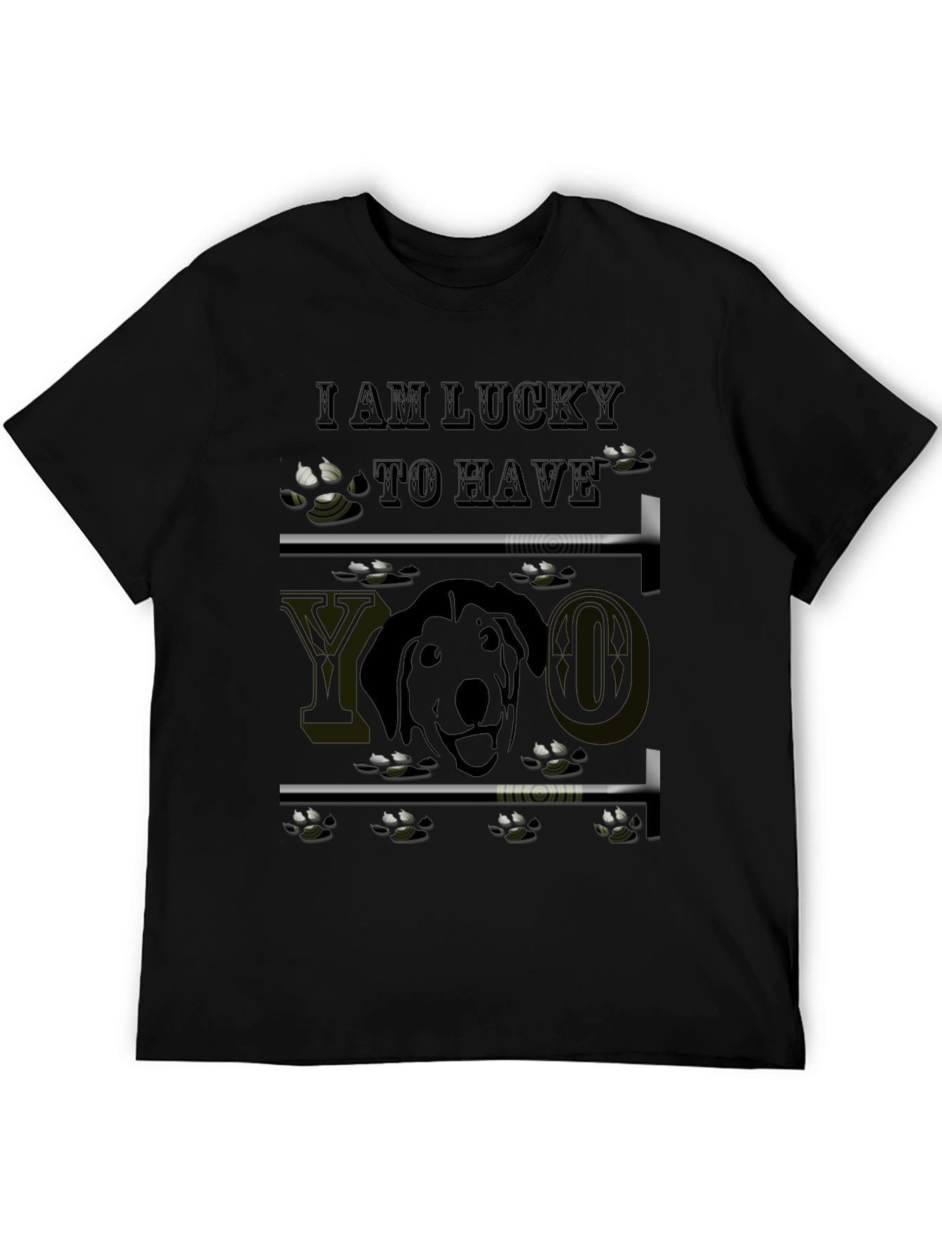 Lucky Dog Graphic T-Shirt
