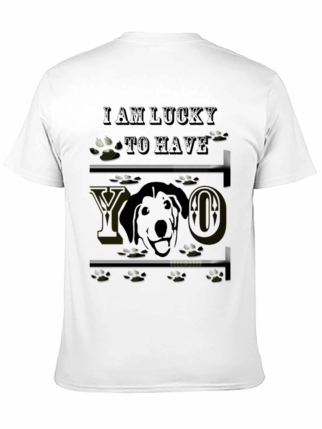 Lucky Dog Graphic T-Shirt