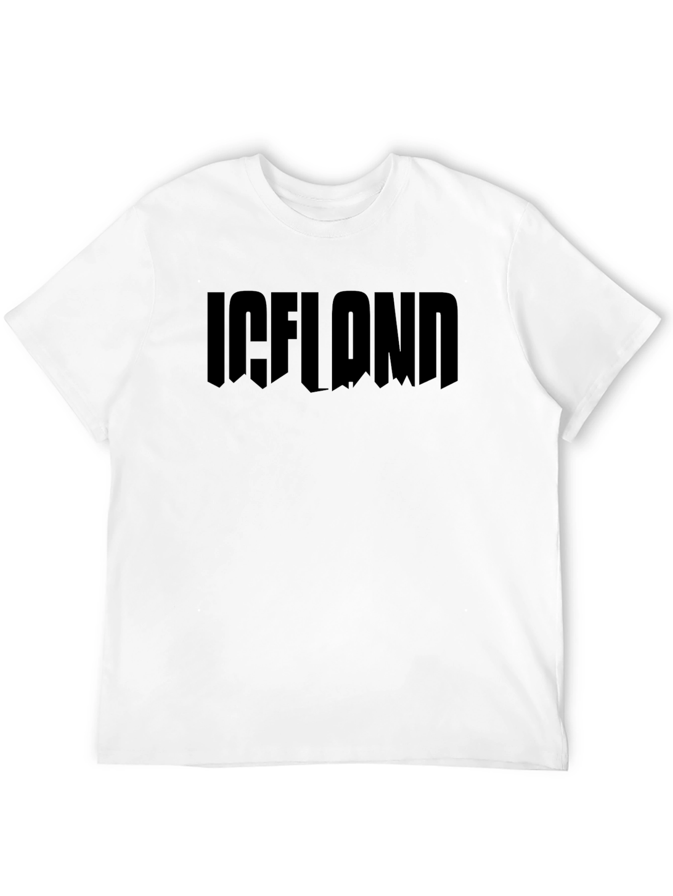 Iceland Tee - Black Graphic T-Shirt