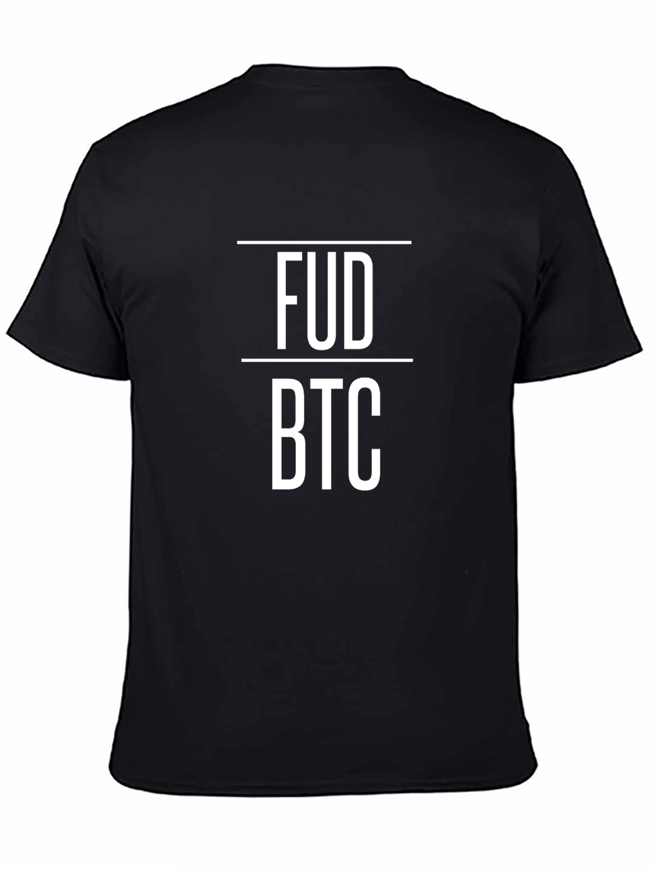 FUD BTC T-Shirt - Crypto Investor Tee