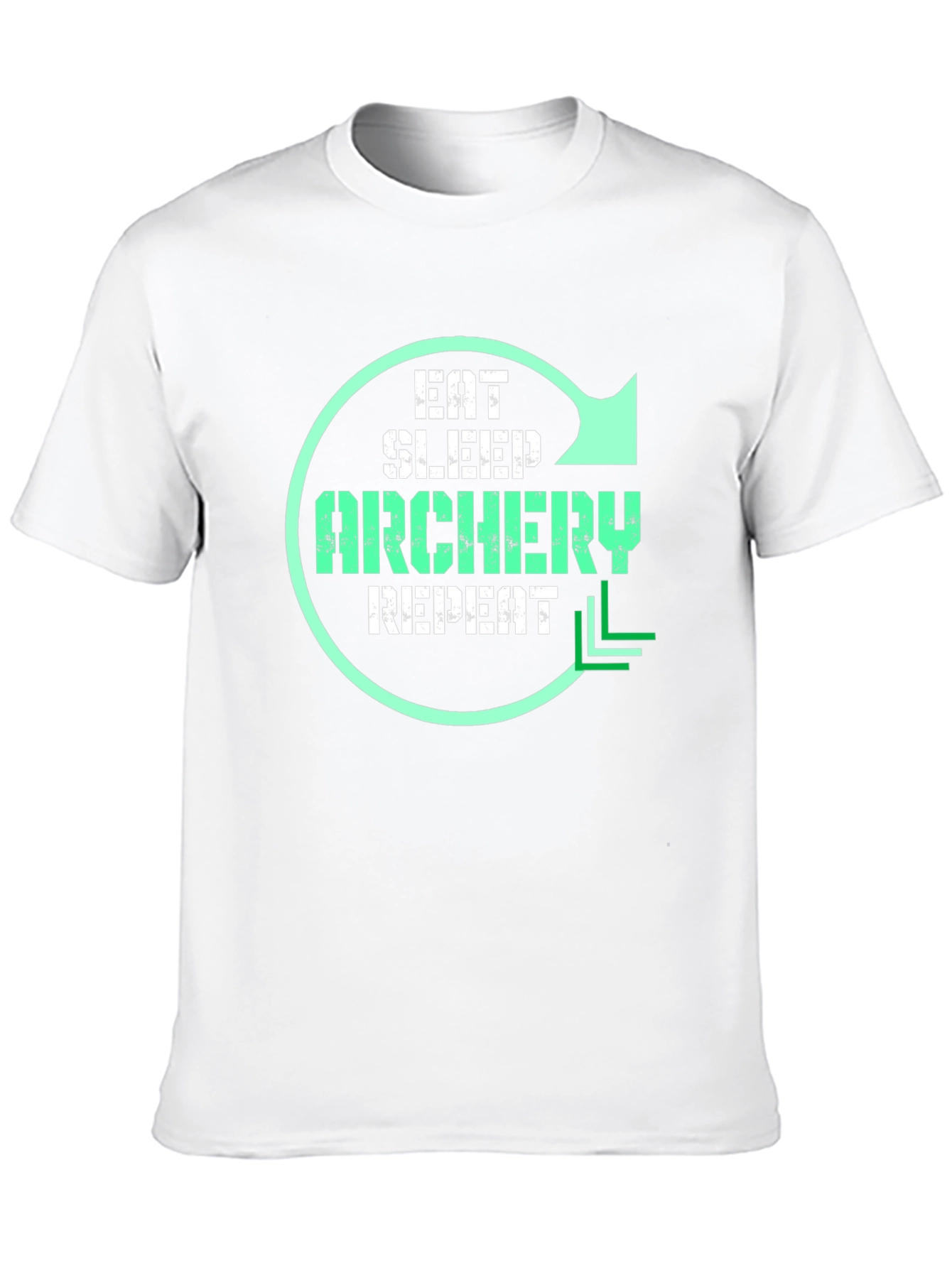 Eat Sleep Archery Repeat Graphic T-Shirt