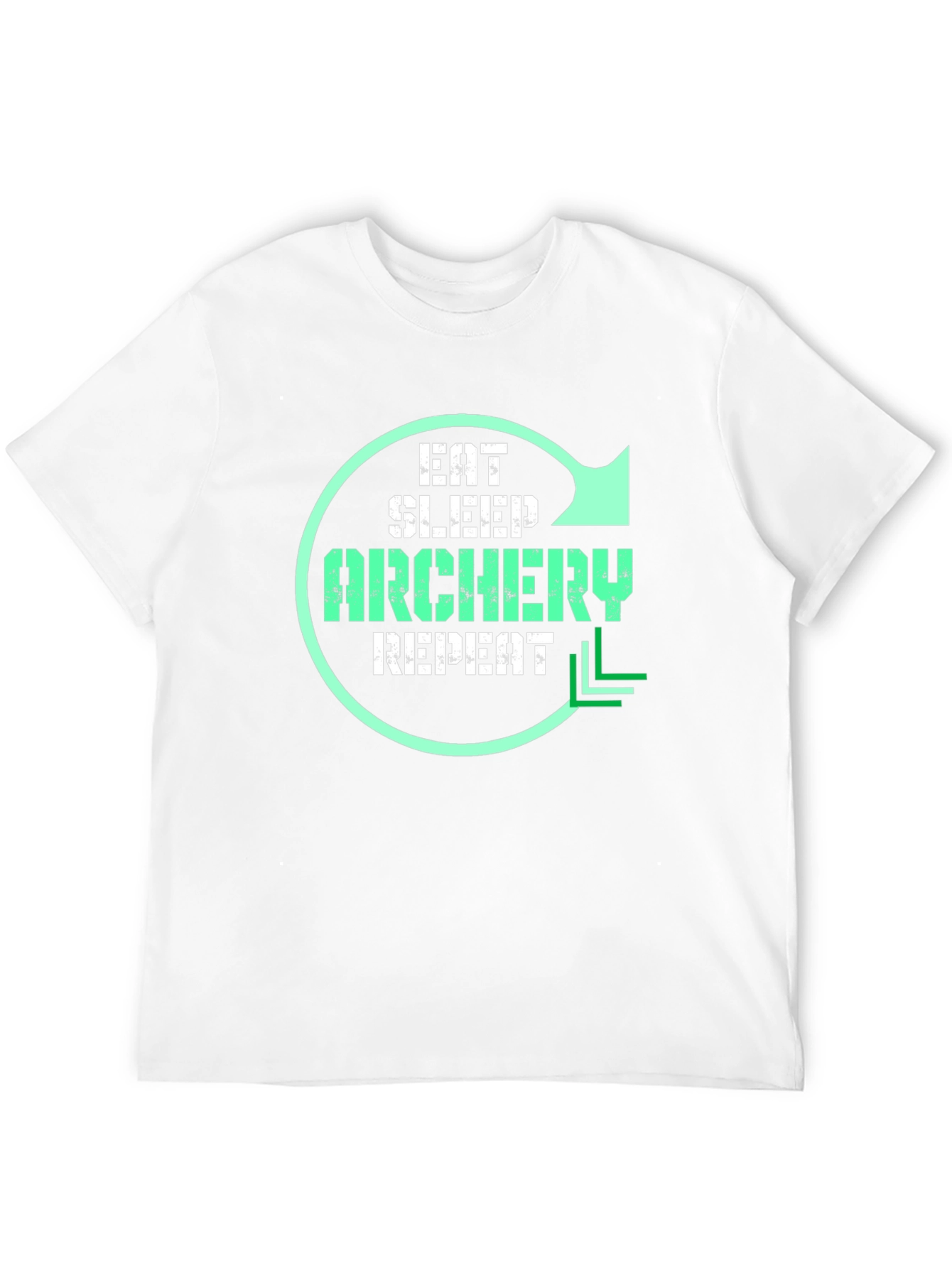 Eat Sleep Archery Repeat Graphic T-Shirt