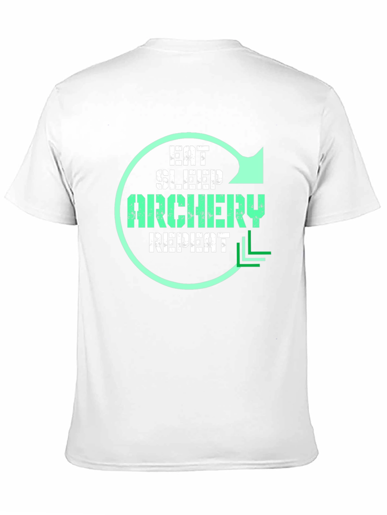 Eat Sleep Archery Repeat Graphic T-Shirt
