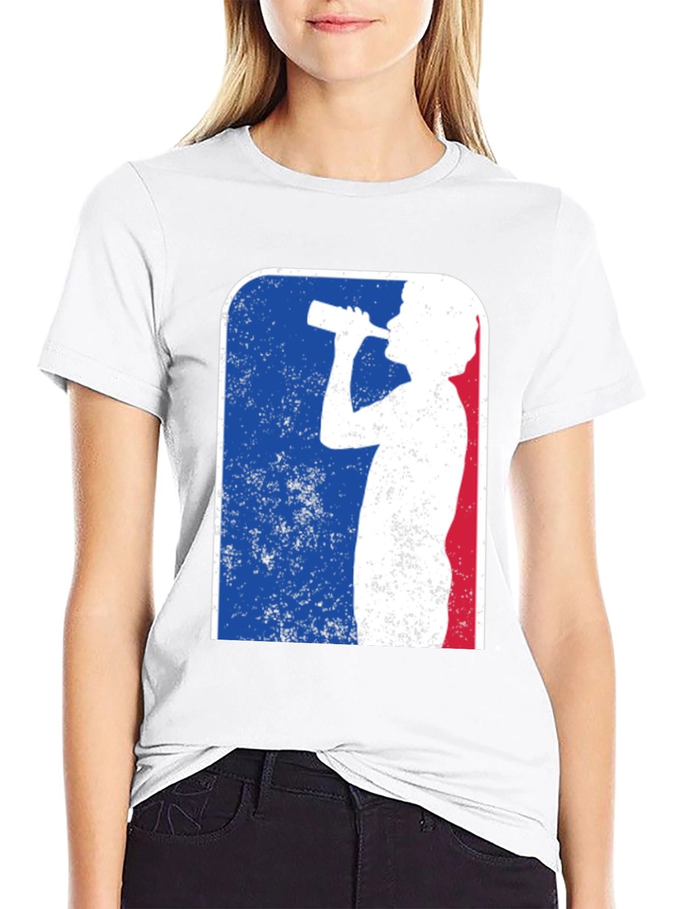 Retro Drinking Team T-Shirt - Funny Party Tee