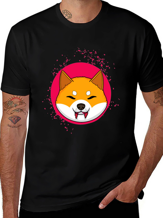 Shiba Inu Vampire T-Shirt - Cute Graphic Tee