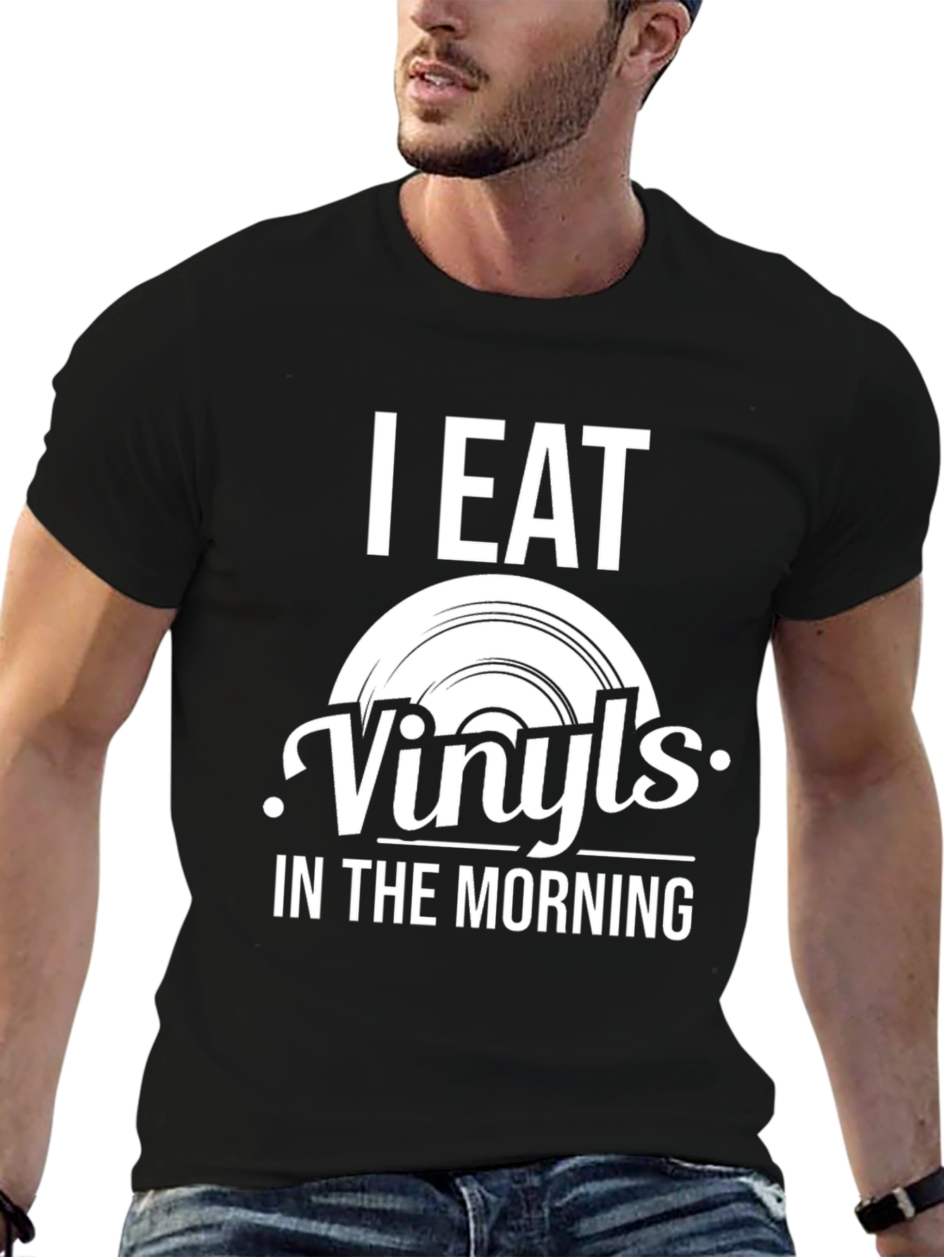 I Eat Vinyls T-Shirt - Music Lover Tee