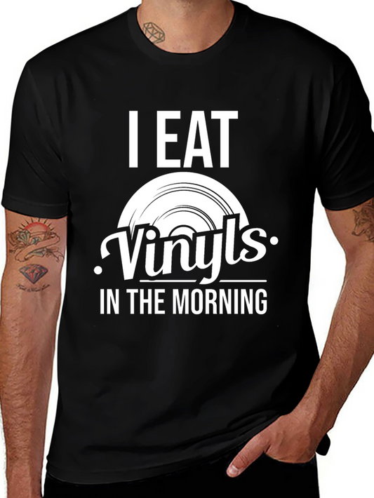 I Eat Vinyls T-Shirt - Music Lover Tee