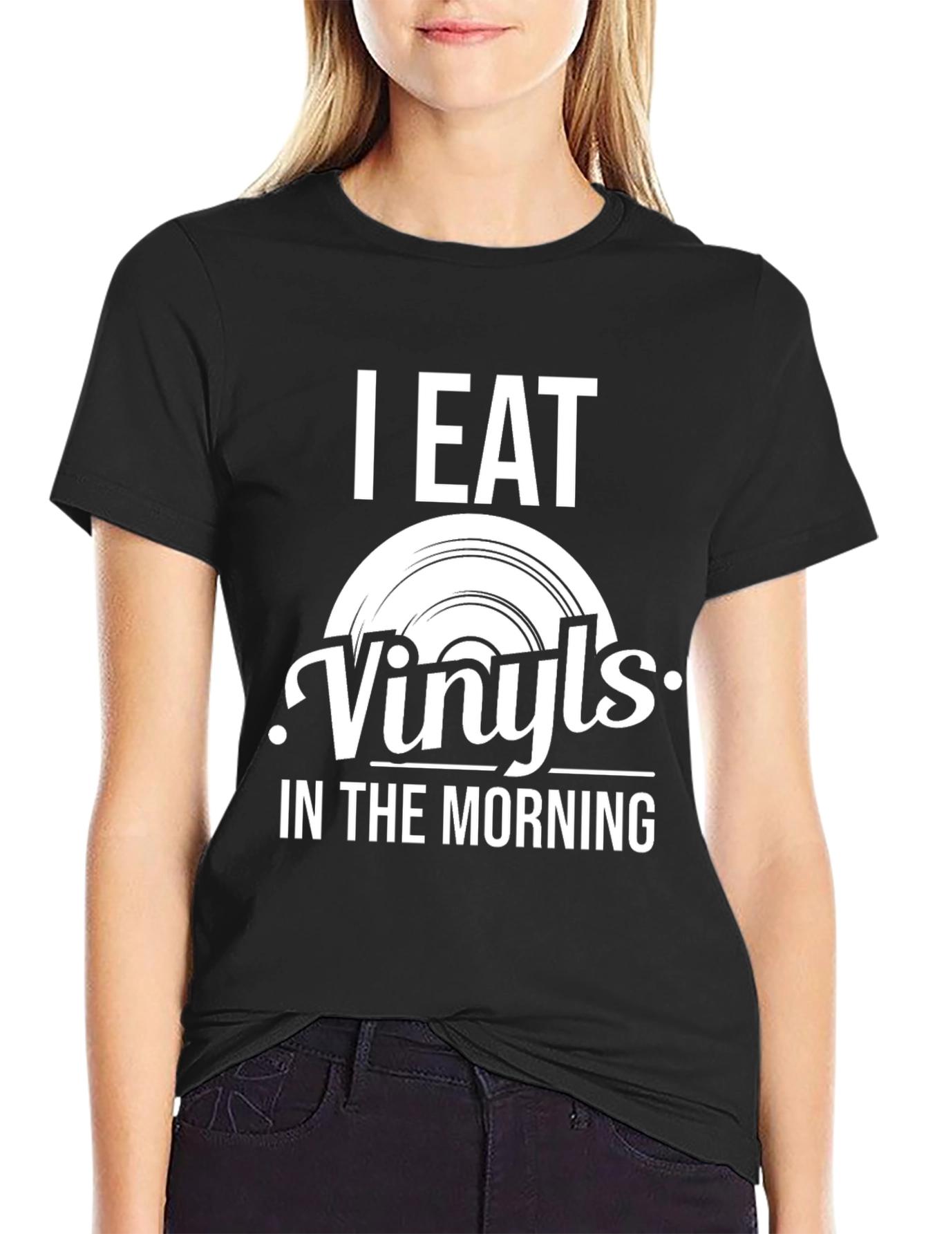 I Eat Vinyls T-Shirt - Music Lover Tee