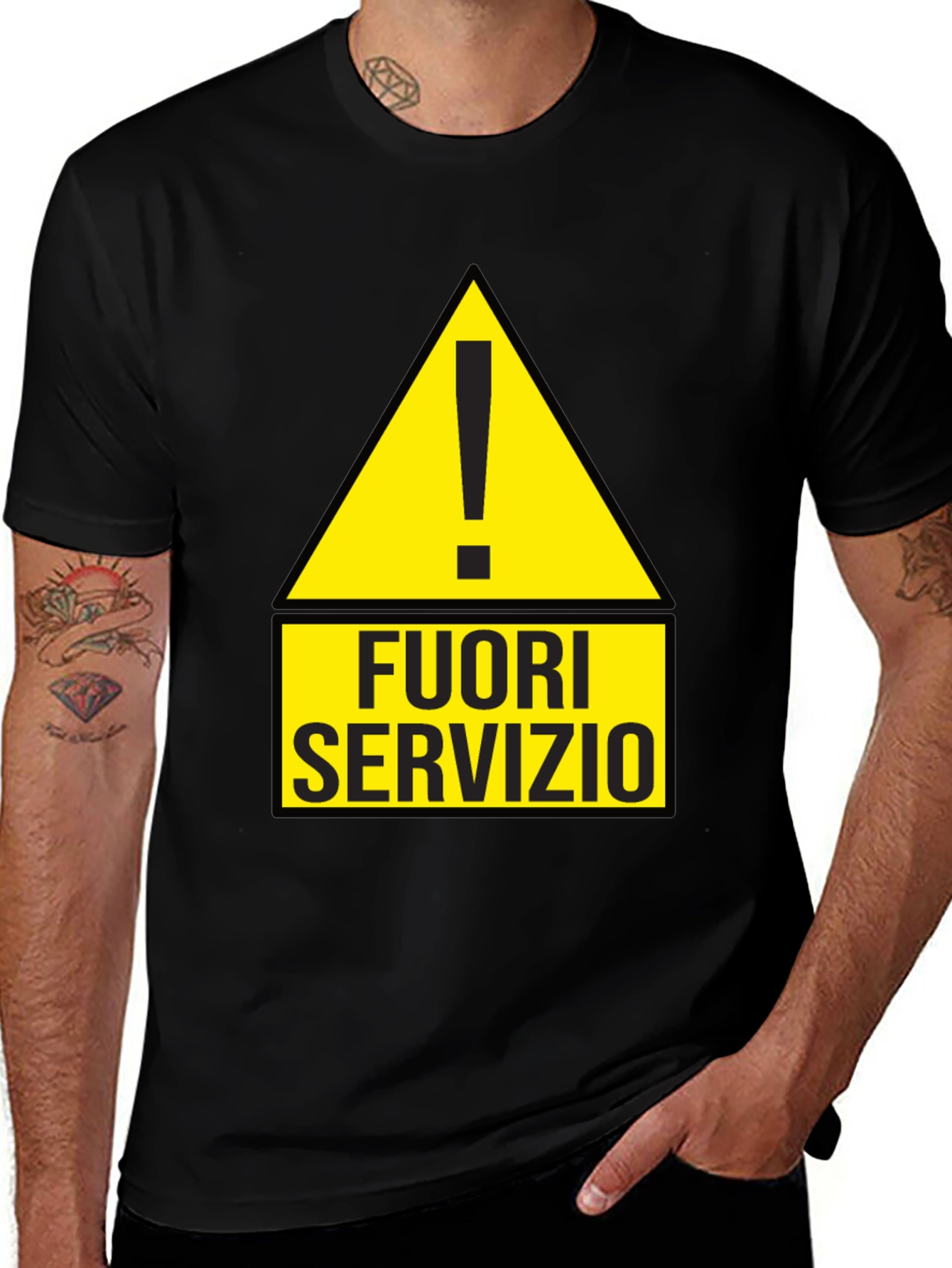 Out of Service Funny Italian Graphic Tee