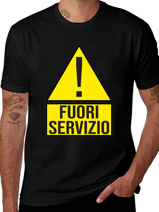 Out of Service Funny Italian Graphic Tee