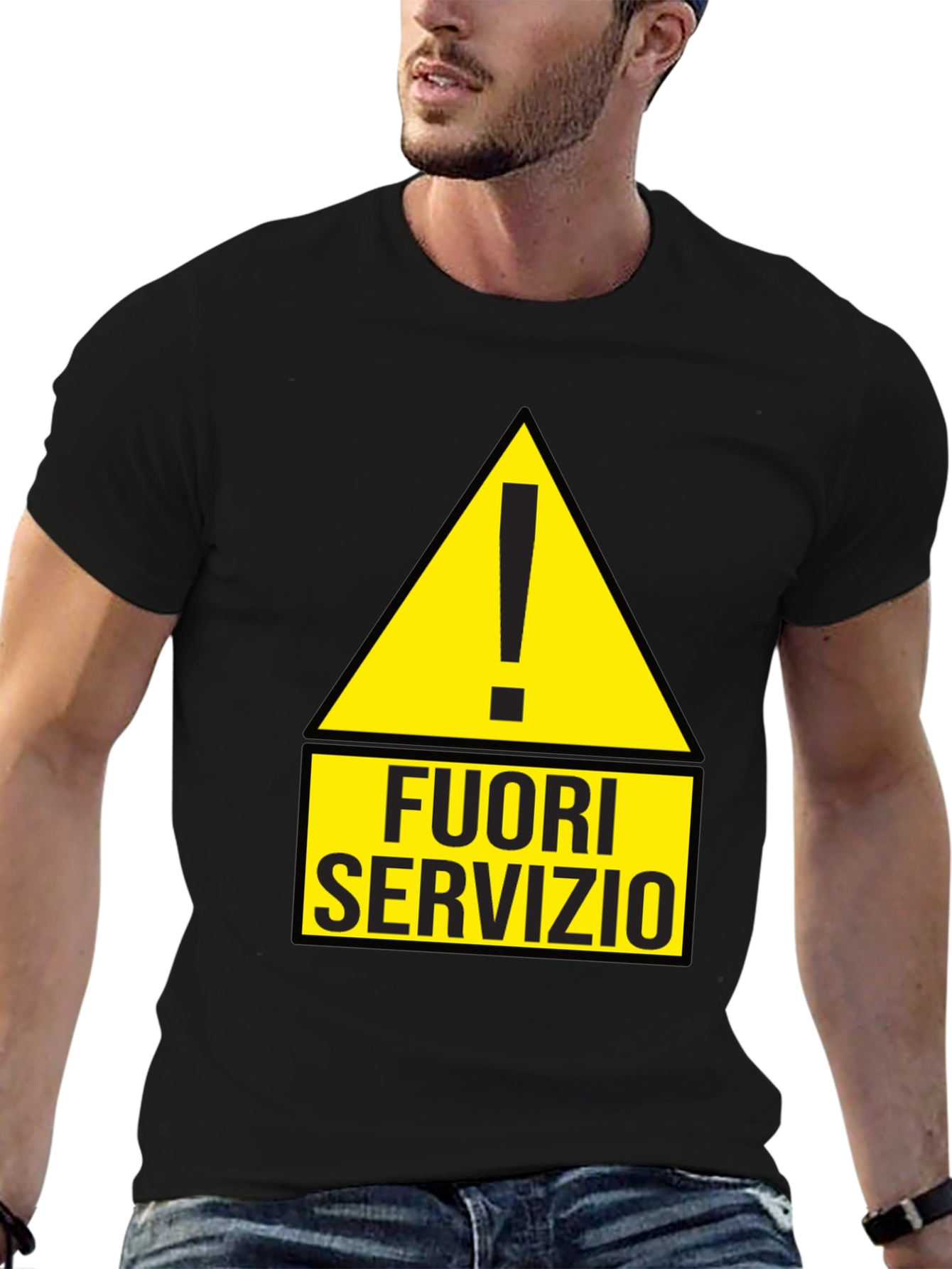 Out of Service Funny Italian Graphic Tee