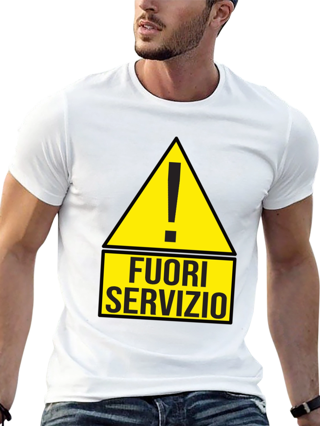 Out of Service Funny Italian Graphic Tee
