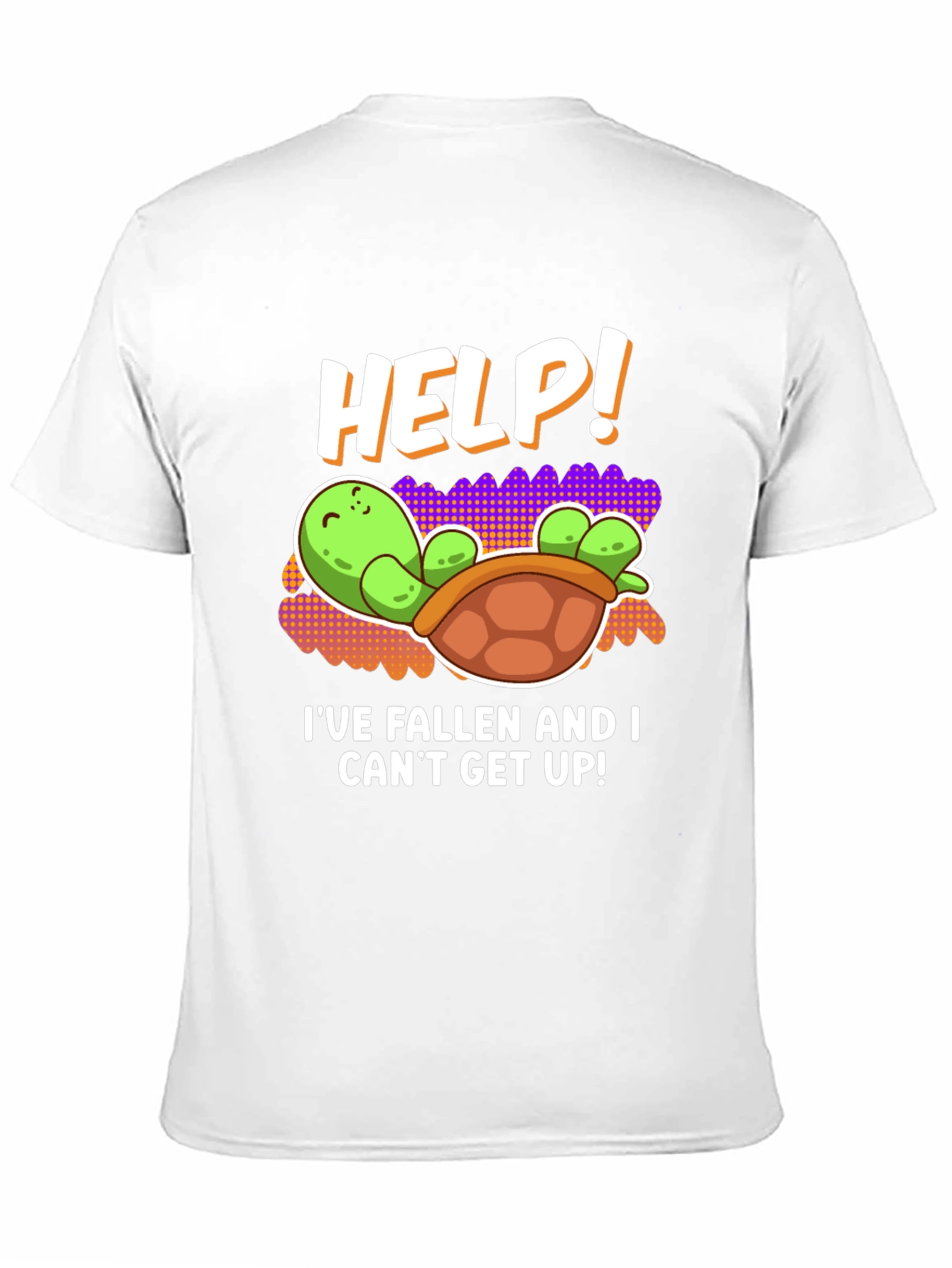 Help! Turtle Tee - Ive Fallen Humor T-Shirt