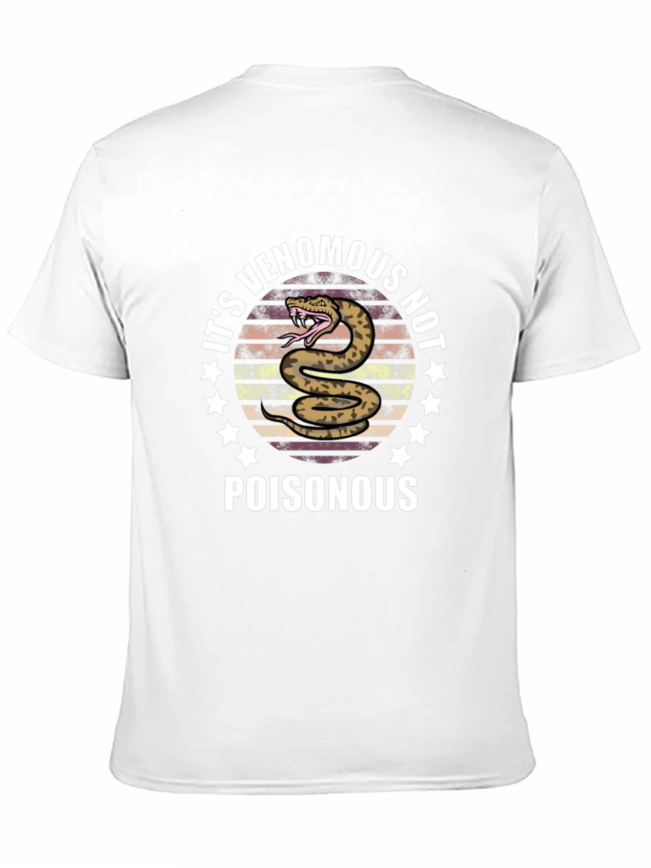 Venomous Not Poisonous Snake Graphic Tee