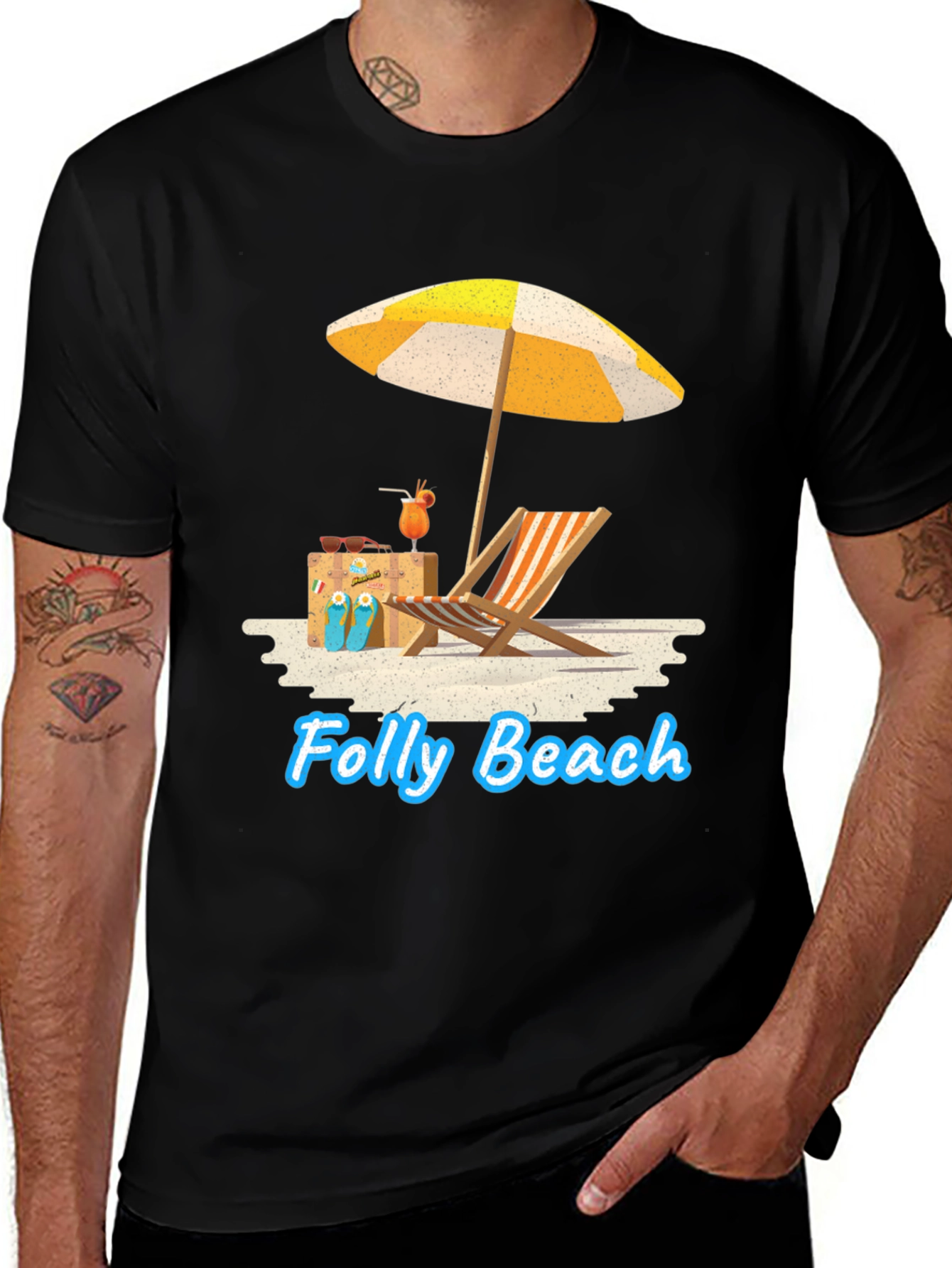 Folly Beach Vacation T-Shirt