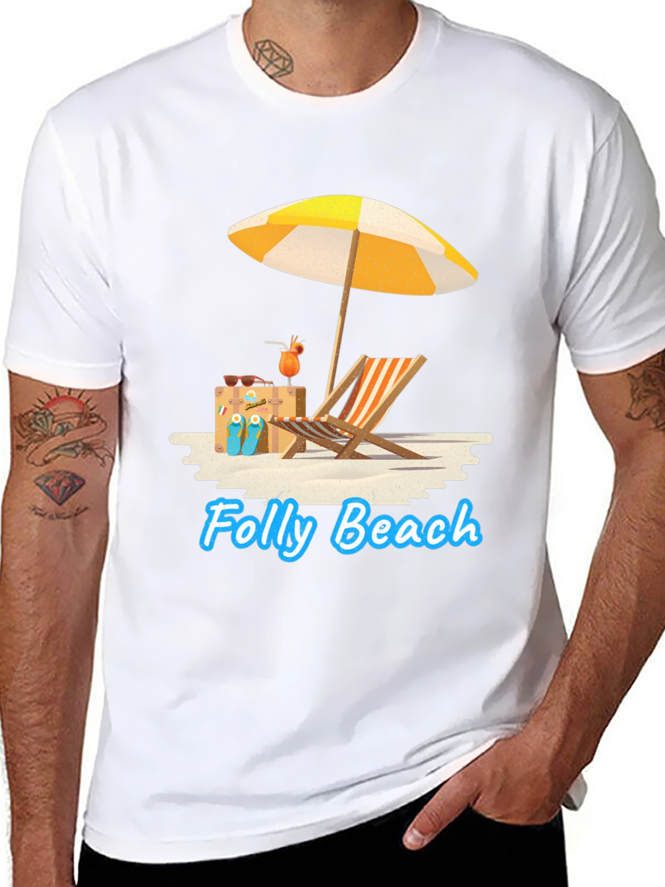 Folly Beach Vacation T-Shirt