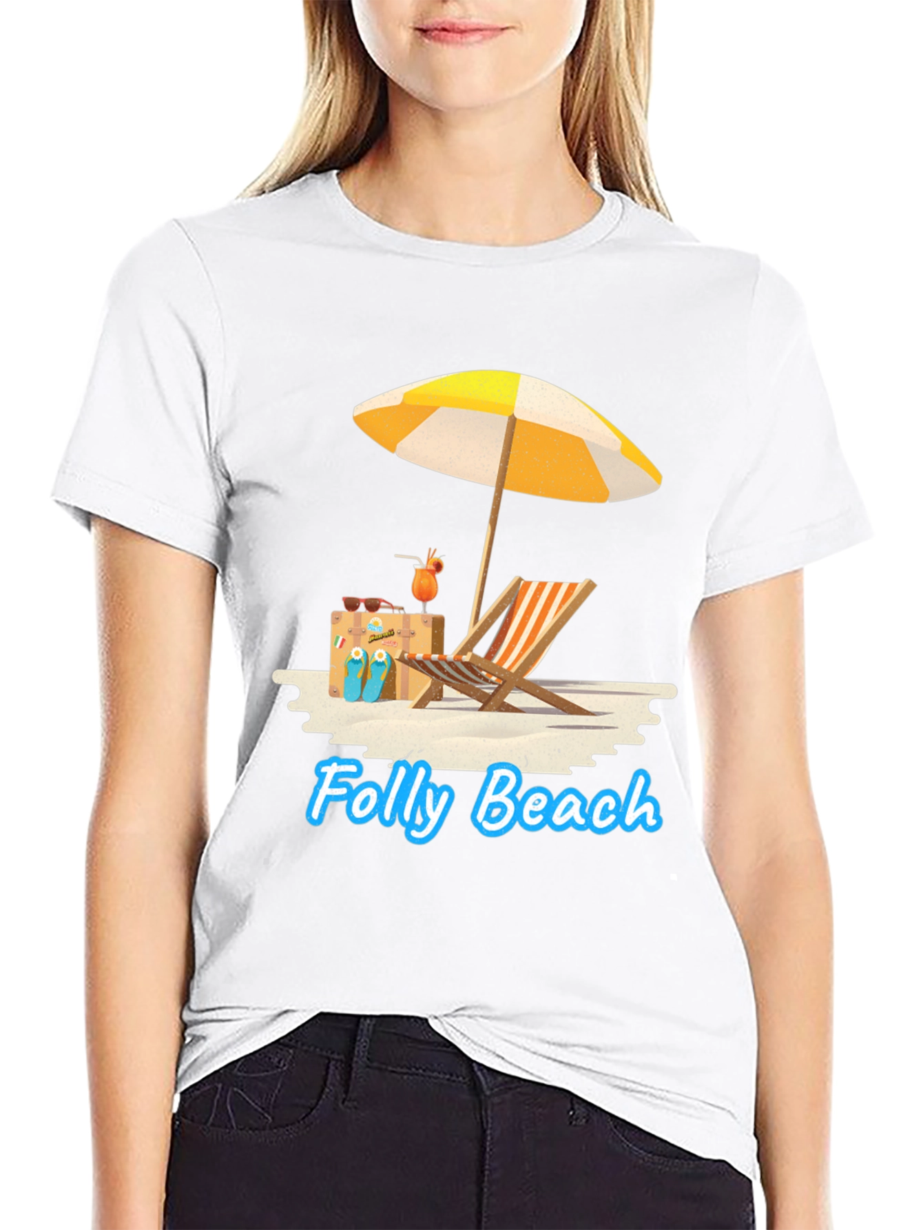 Folly Beach Vacation T-Shirt