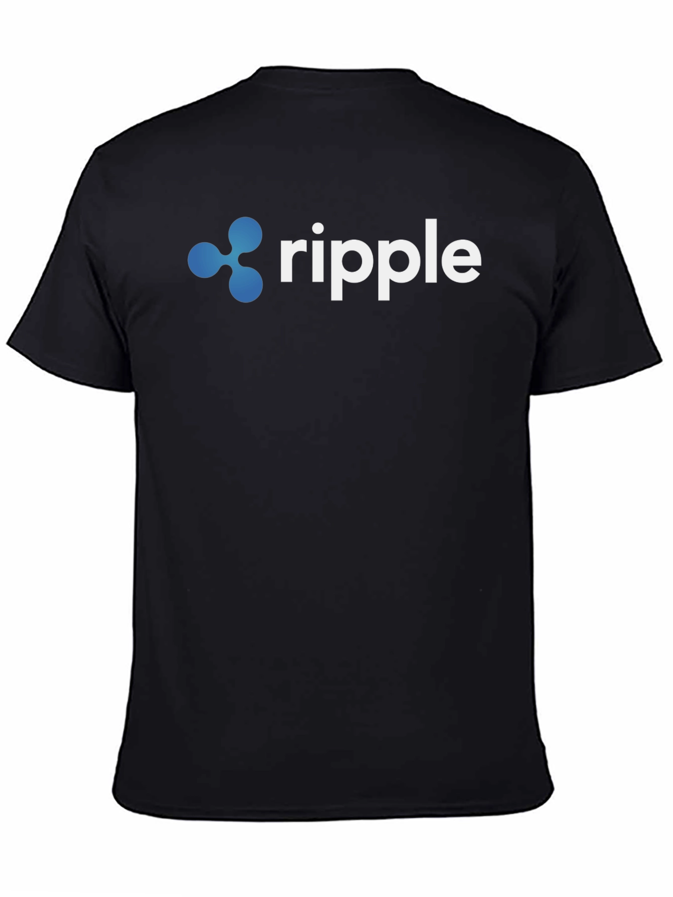 Ripple Crypto Black T-Shirt