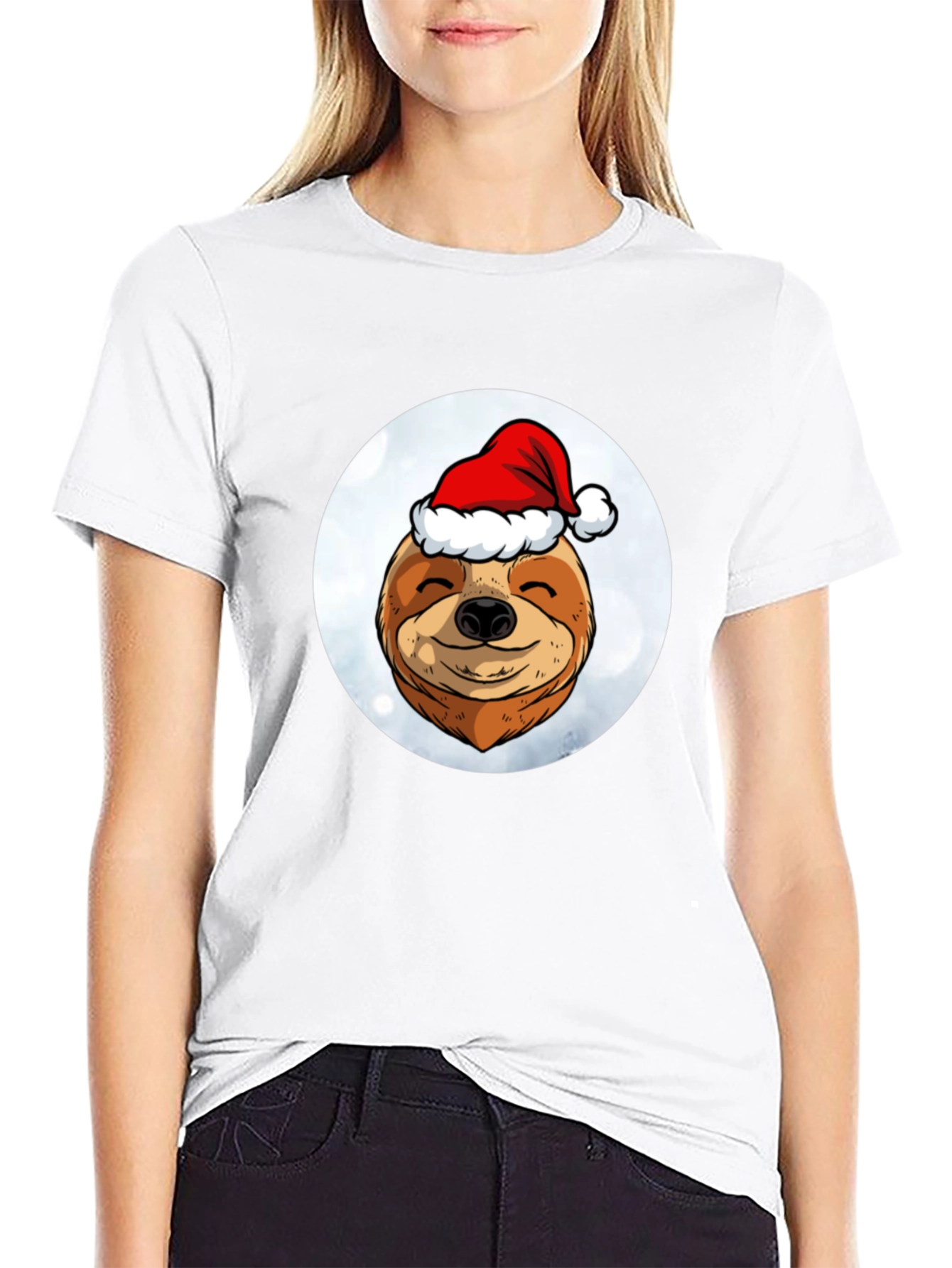 Sloth Santa T-Shirt