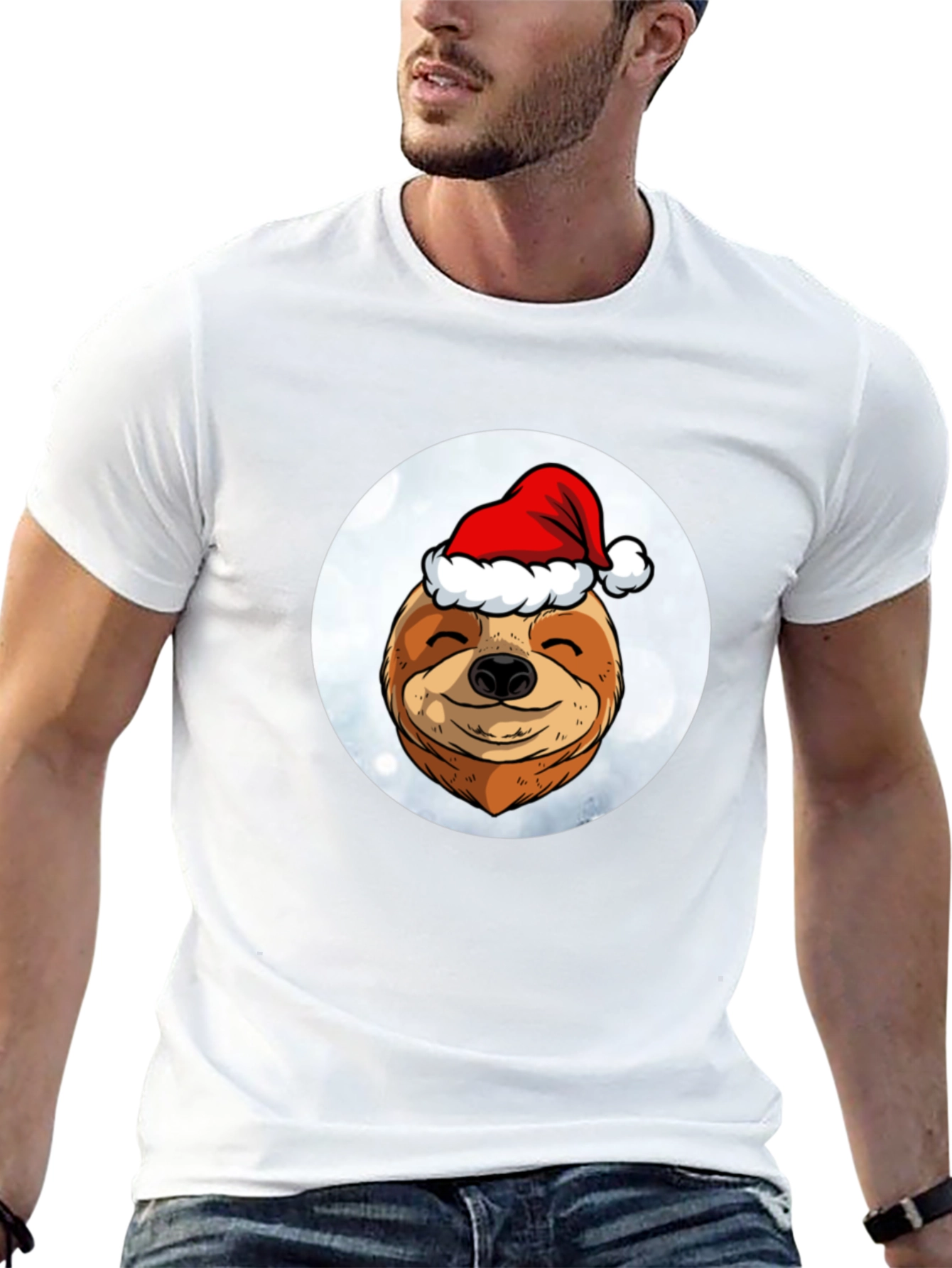 Sloth Santa T-Shirt