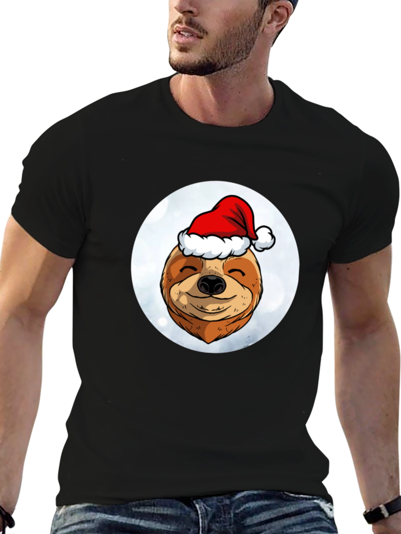 Sloth Santa T-Shirt