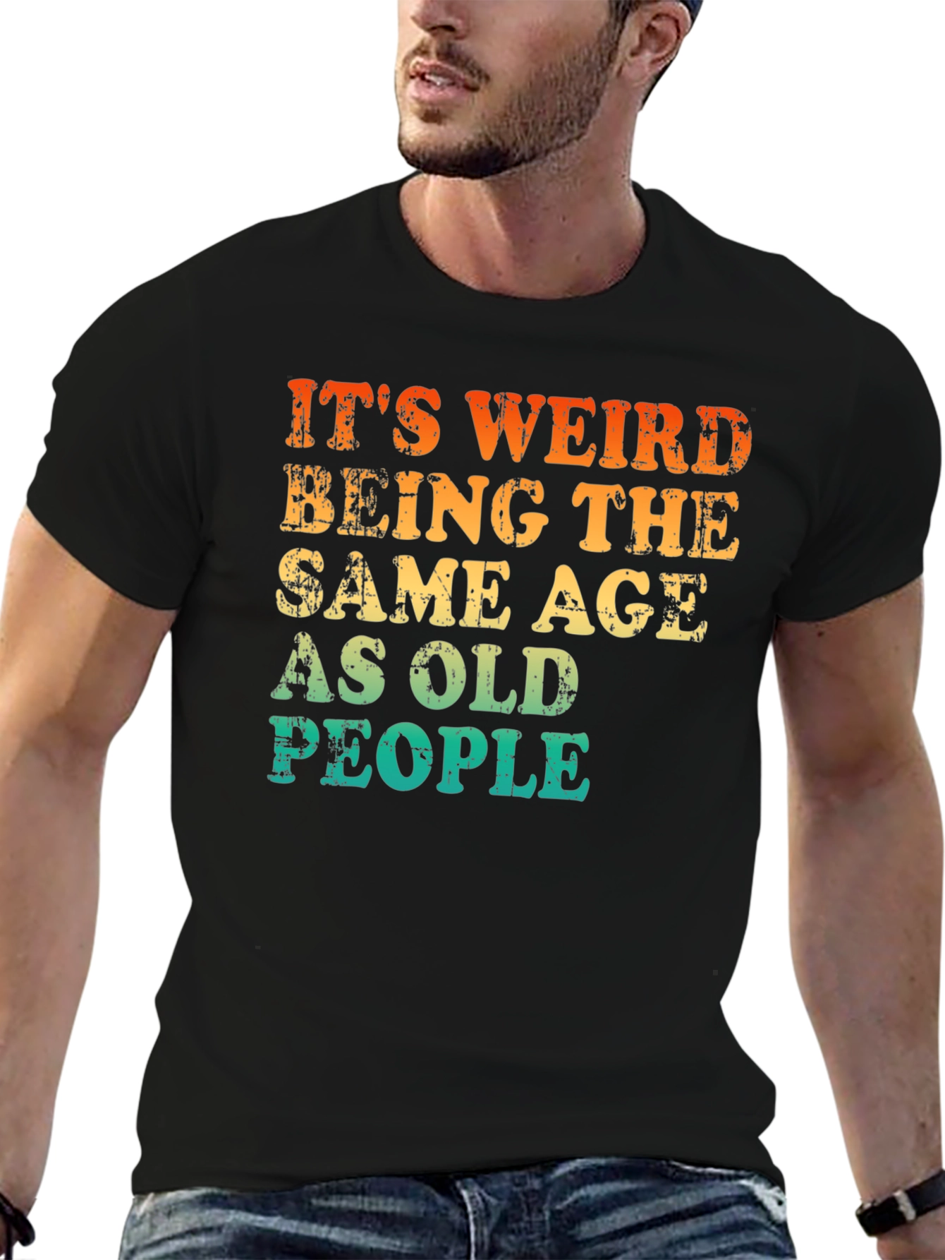 Funny Old People Graphic Tee