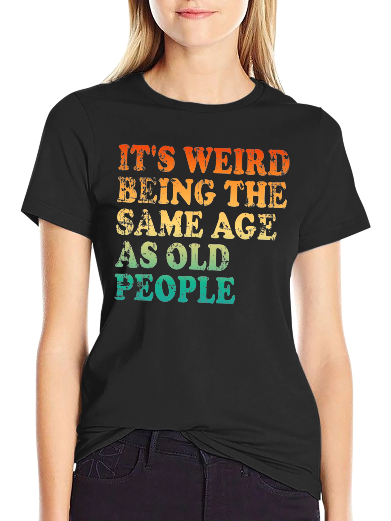 Funny Old People Graphic Tee