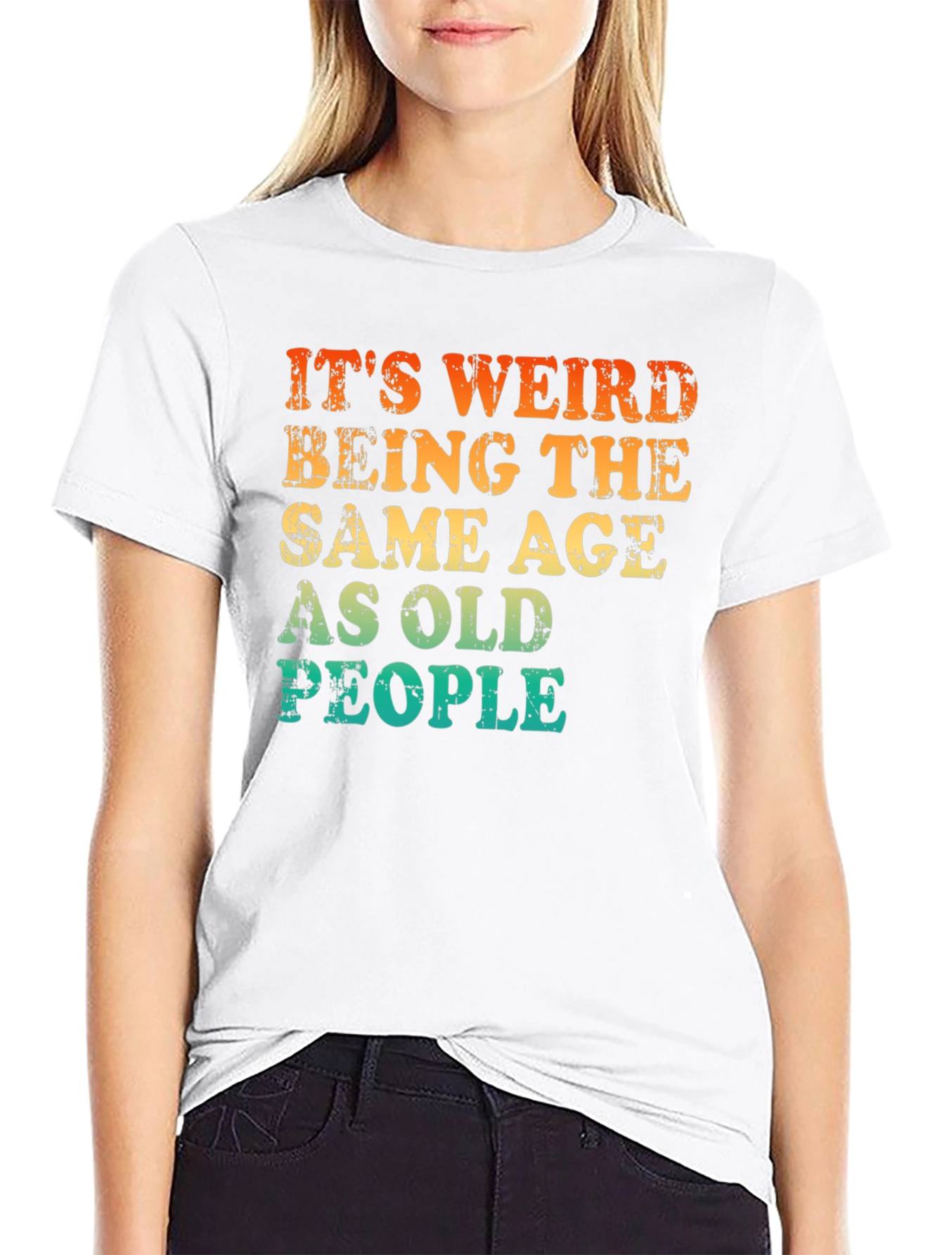 Funny Old People Graphic Tee