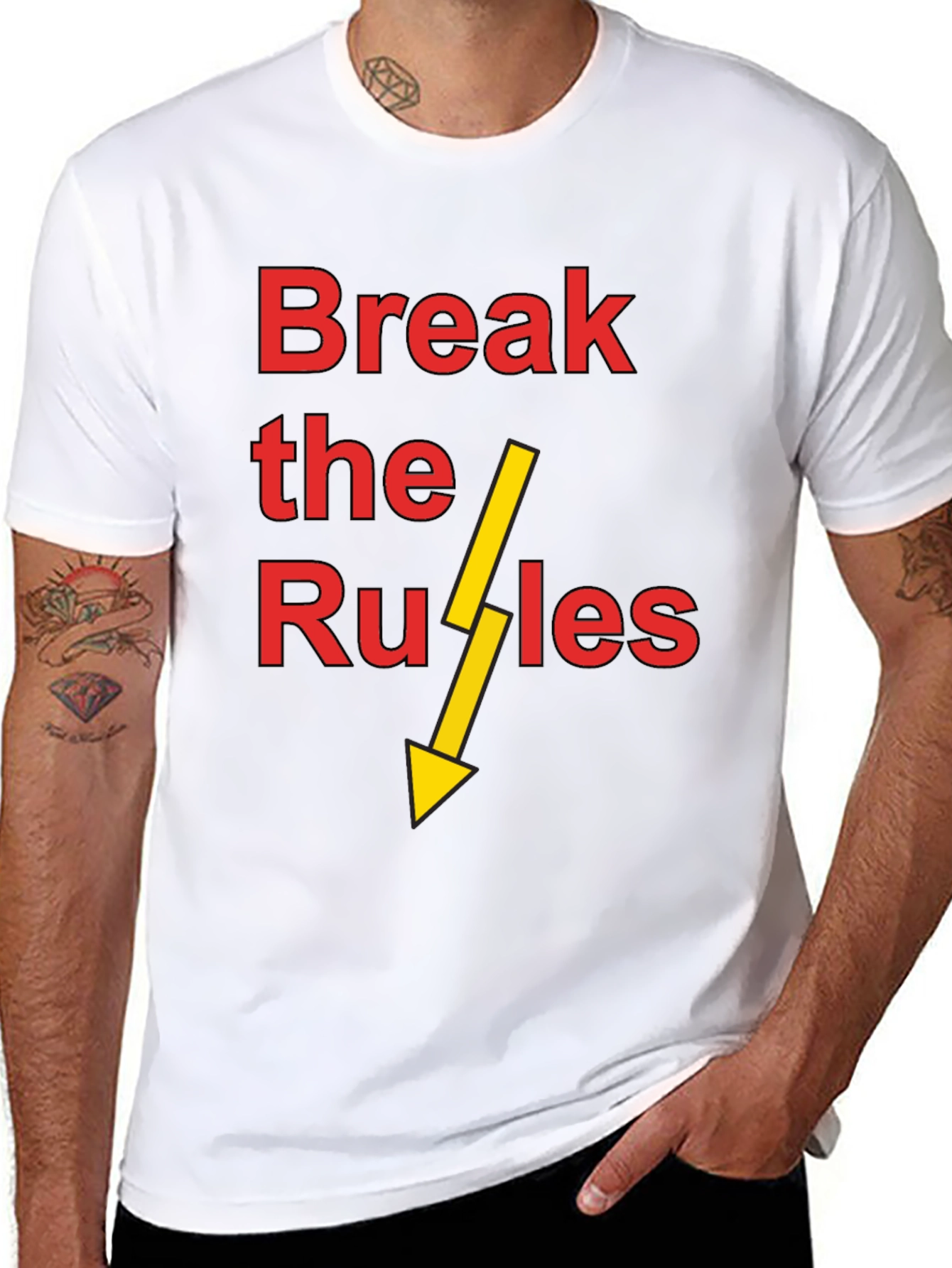 Break the Rules Graphic T-Shirt