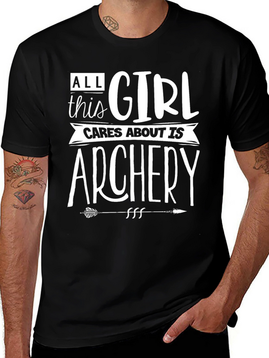 Archery Girl T-Shirt - Hobby Tee
