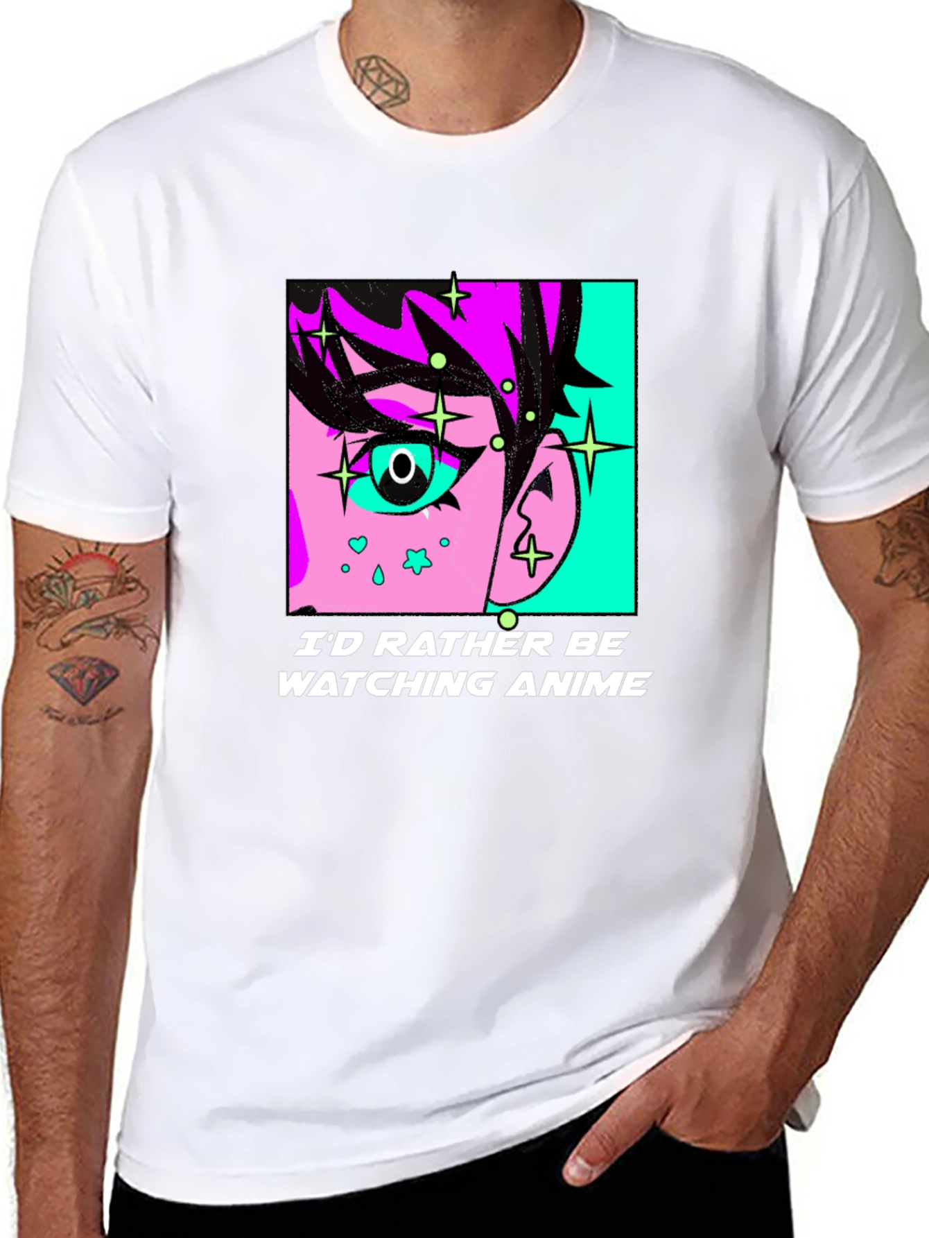 Id Rather Be Watching Anime T-Shirt
