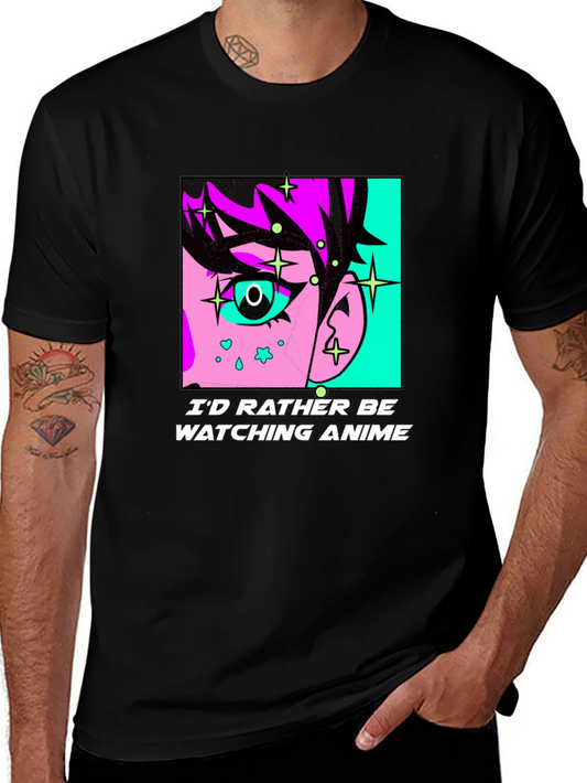 Id Rather Be Watching Anime T-Shirt